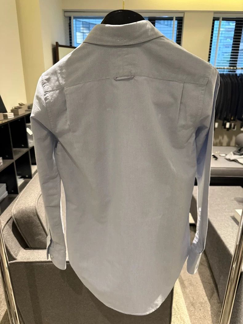 Thom Browne Thom Browne Classic blue lapel three-color shirt Size S / US 4 / IT 40 - 2 Thumbnail