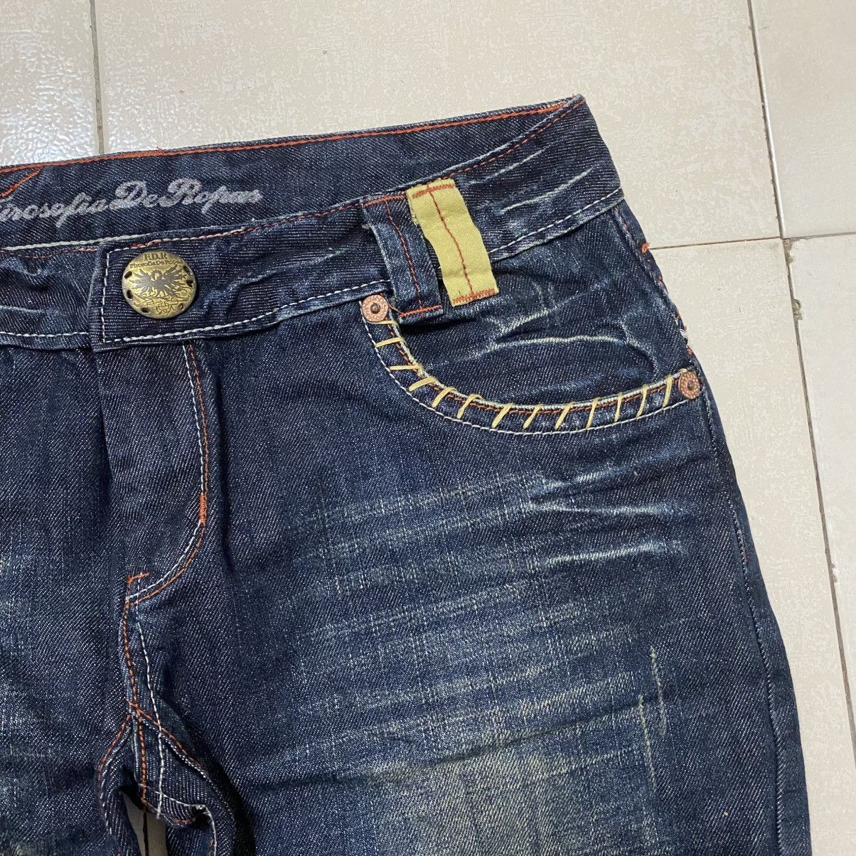 Japanese Brand Rare Firosofia De Ropas Flare Denim Jeans Size US 34 / EU 50 - 5 Thumbnail