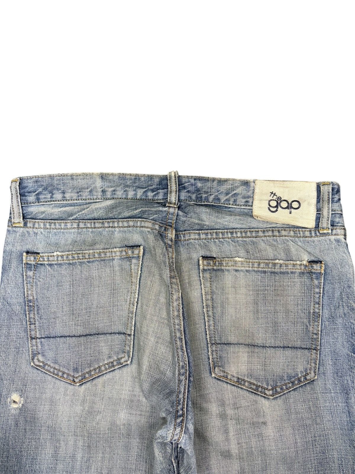 Gap Vintage Gap Mud Wash Distressed Jeans Size US 33 - 4 Thumbnail