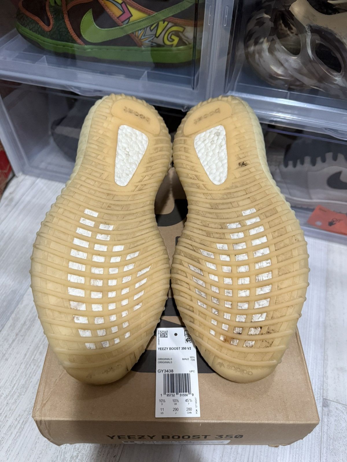 Adidas × Kanye West Adidas Yeezy 350 V2 Light Size US 11 / EU 44 - 7 Thumbnail
