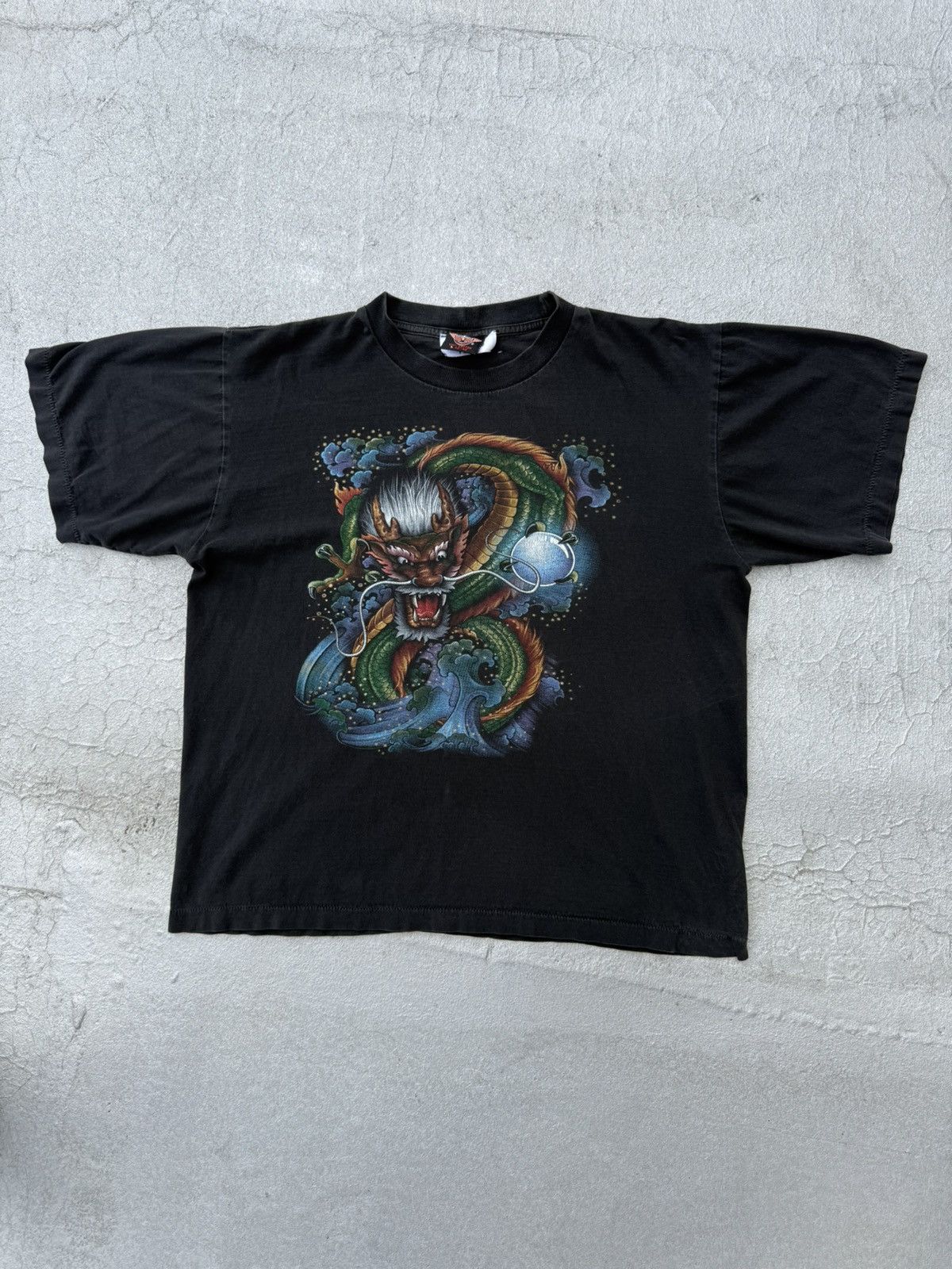 Vintage Dragon Crop Tee Size US M / EU 48-50 / 2 - 1 Thumbnail