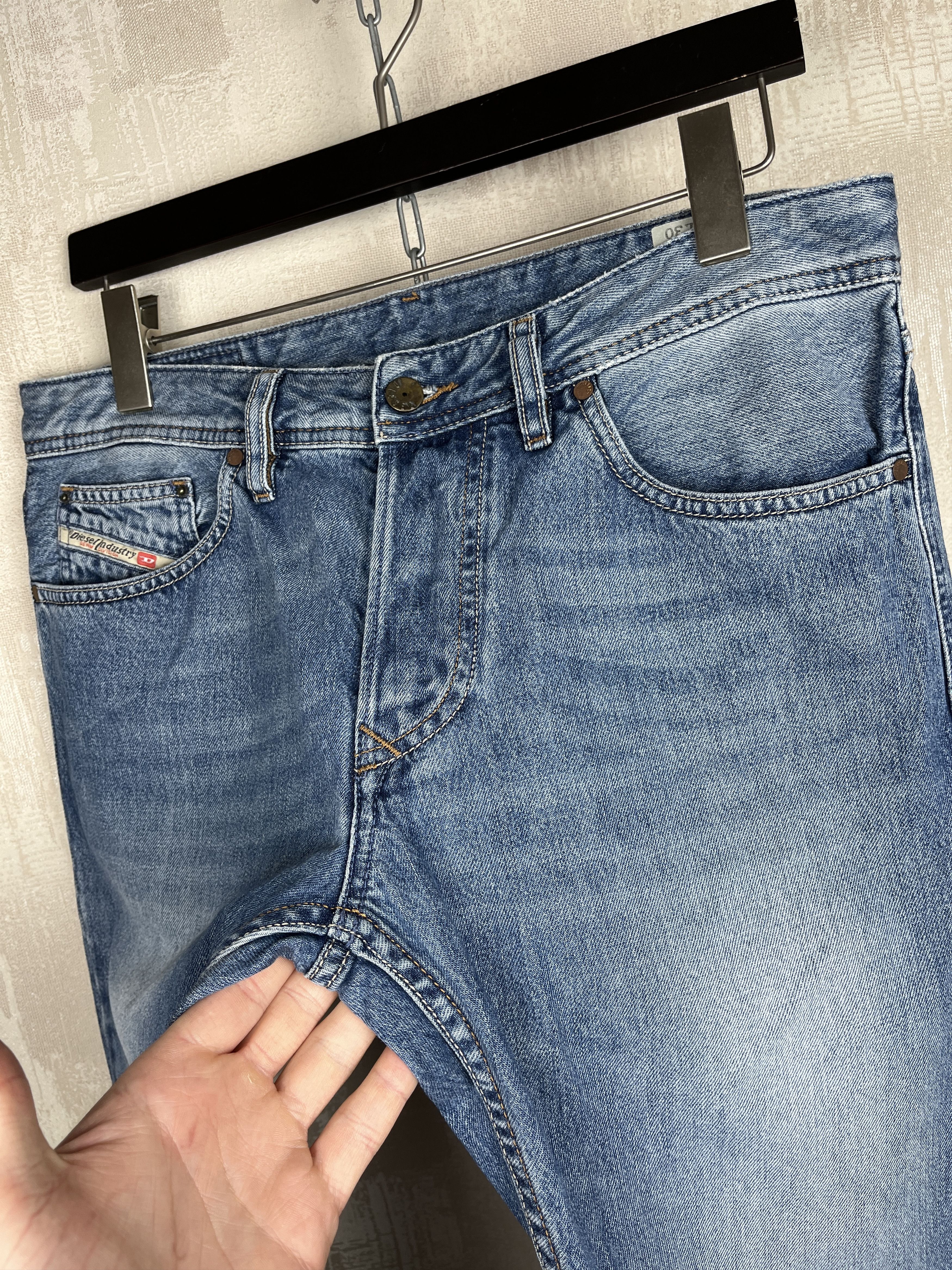 Diesel Diesel Larkee Wash 0800Z Jeans Size W32 L30 Regular Staight Size US 32 / EU 48 - 7 Thumbnail
