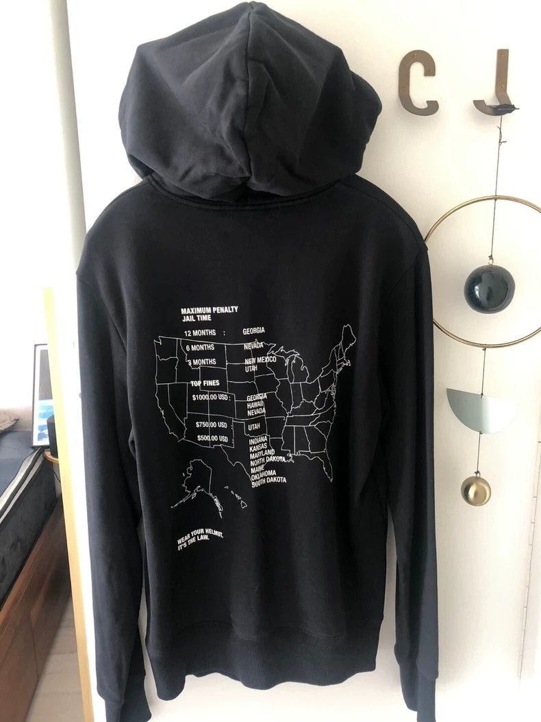 Helmut Lang HELMUT LANG Slogan hoodie Size S / US 4 / IT 40 - 6 Thumbnail