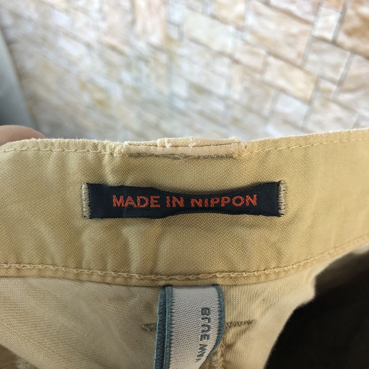 Japanese Brand Blue Way Made In Nippon Brown Casual Pants #A1144 Size US 32 / EU 48 - 16 Thumbnail