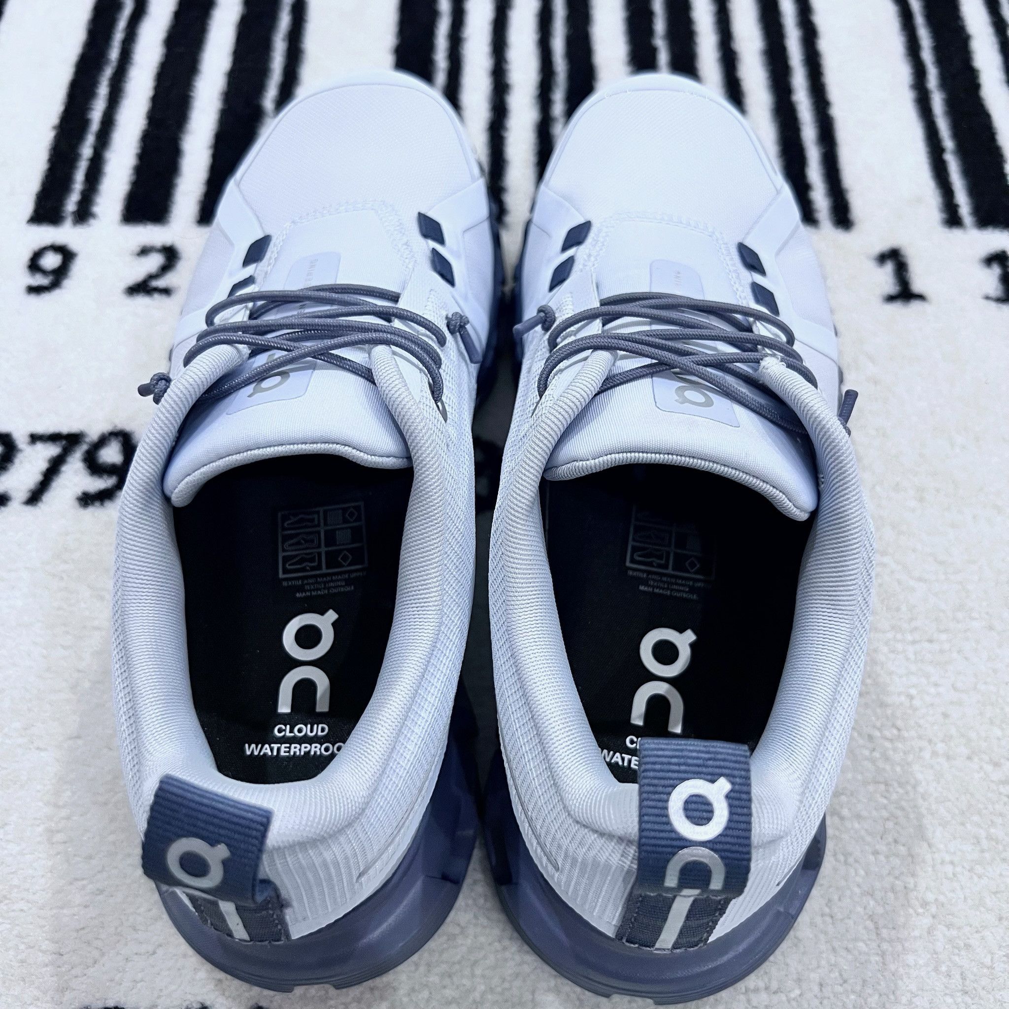 On On Cloud 6 Waterproof Women Running Shoes - Heather Metal Size US 6 / IT 36 - 10 Thumbnail
