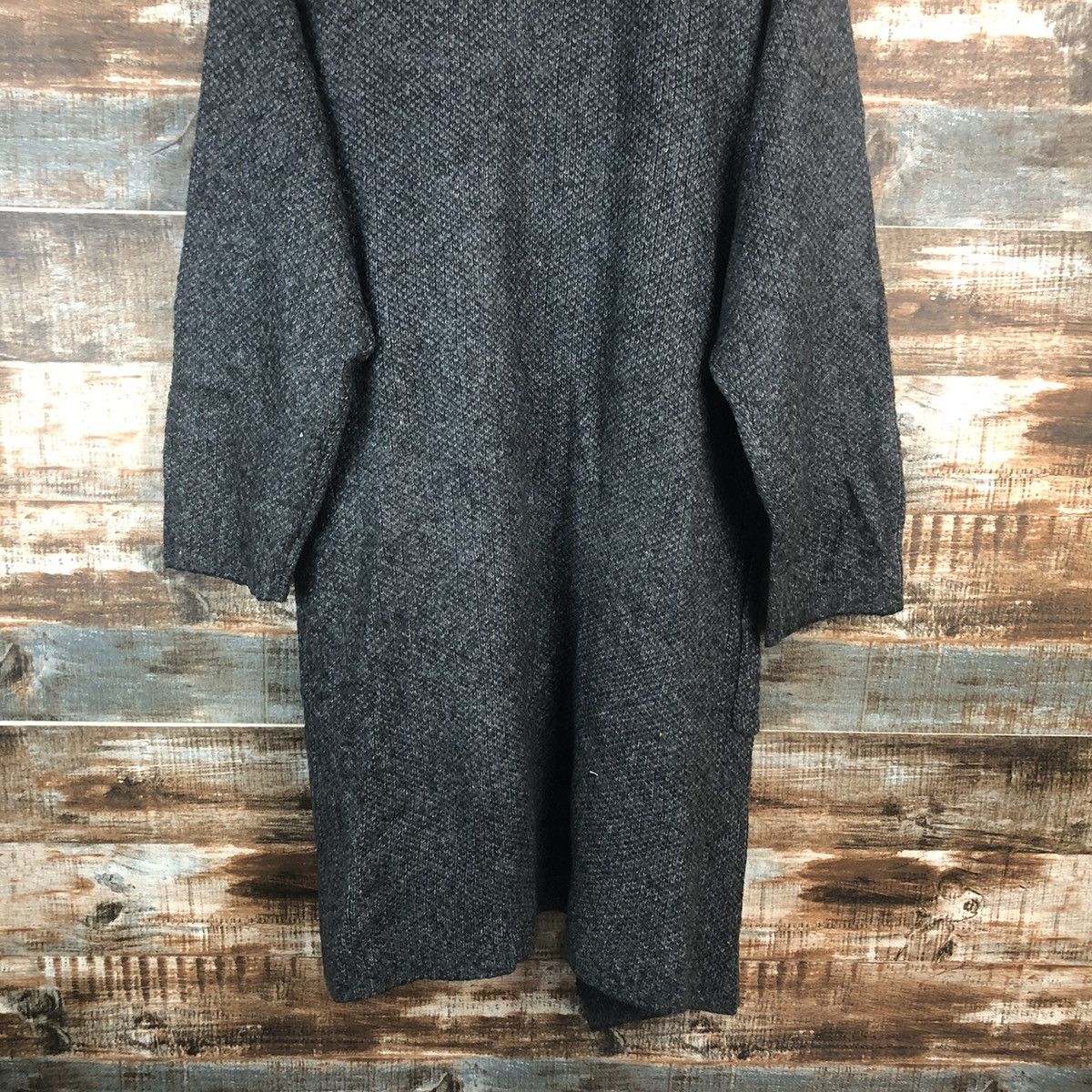 Homespun Knitwear Uniqlo Grey long Cardigan Knitwear #A2275 Size US S / EU 44-46 / 1 - 16 Thumbnail