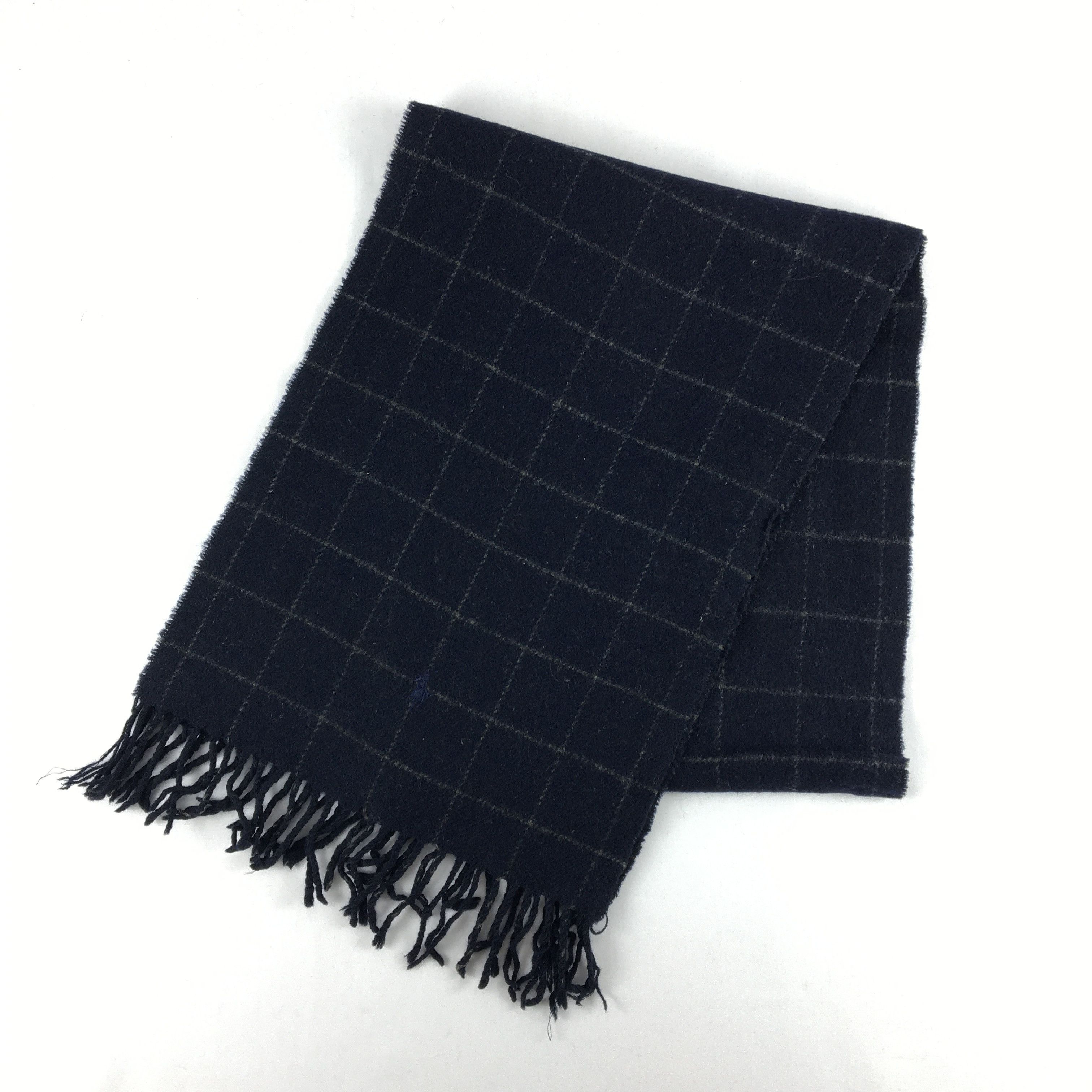 Polo Ralph Lauren Polo Ralph Lauren Scarf Muffler Wool Cashmere Scarves Size ONE SIZE - 3 Thumbnail