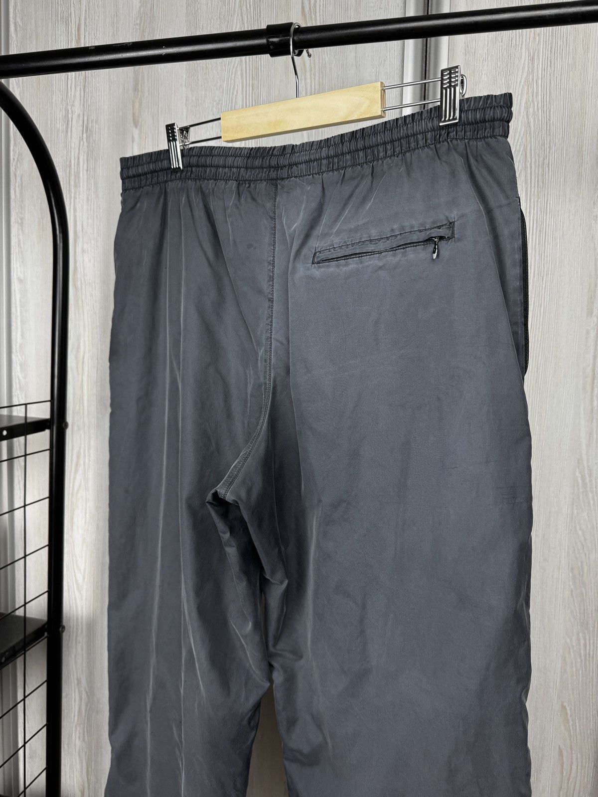 Nike Nike vintage y2k dark grey faded distressed track pants sz M Size US 32 / EU 48 - 9 Thumbnail