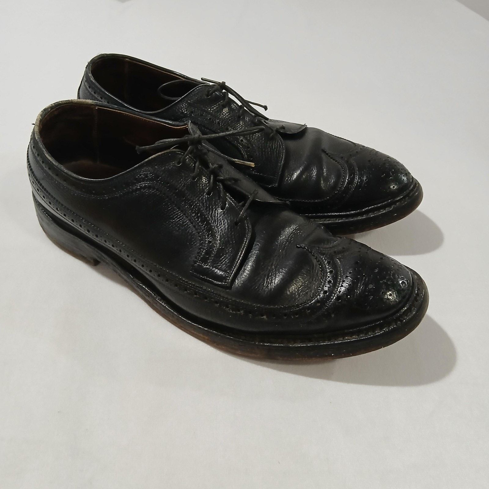 Allen Edmonds Allen Edmonds Shoes Longwing Blucher Men’s 10.5B Black Size US 10.5 / EU 43-44 - 3 Thumbnail
