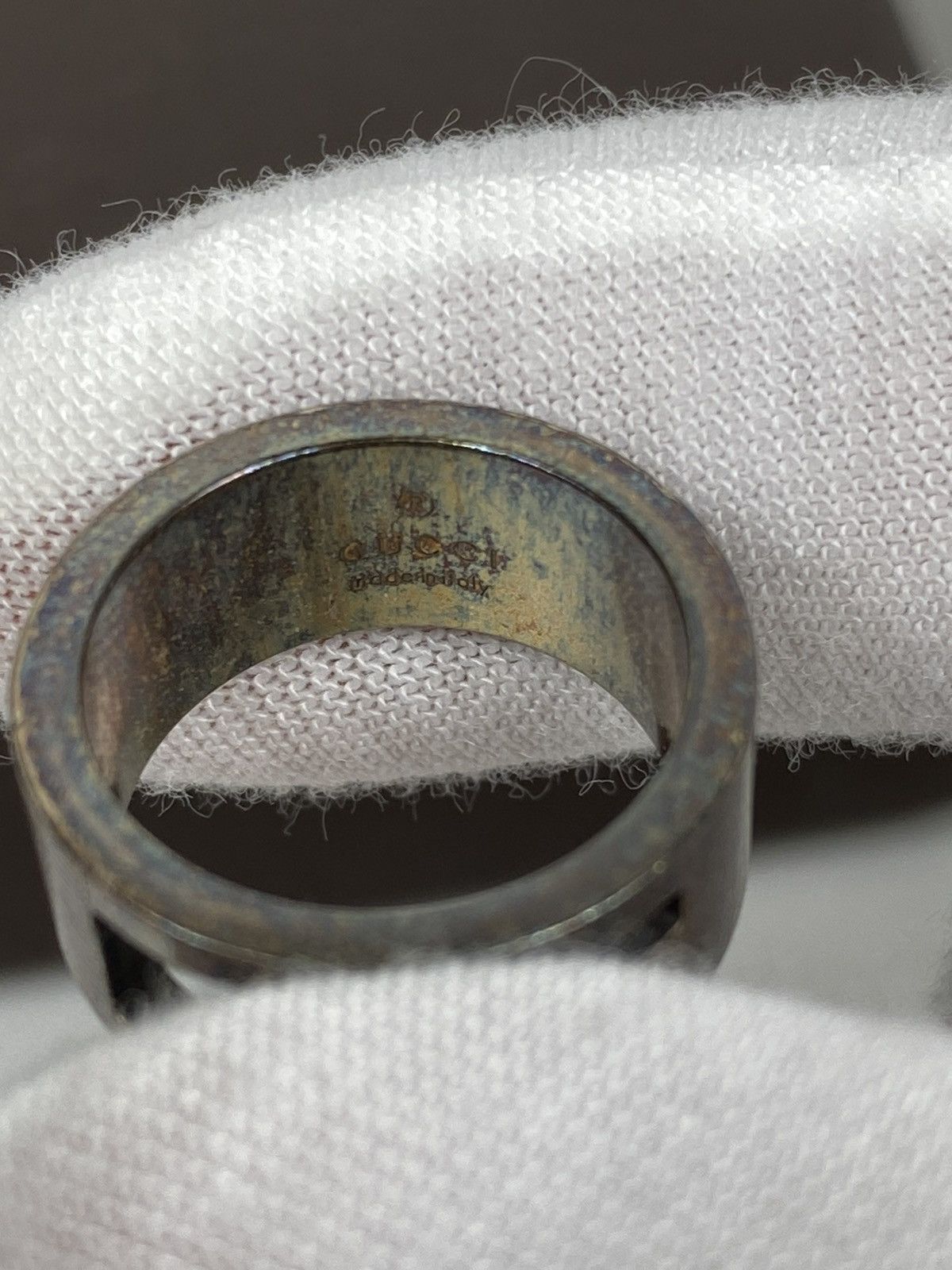 Gucci Gucci .925 Silver G Ring Size IT 9 Size ONE SIZE - 8 Thumbnail