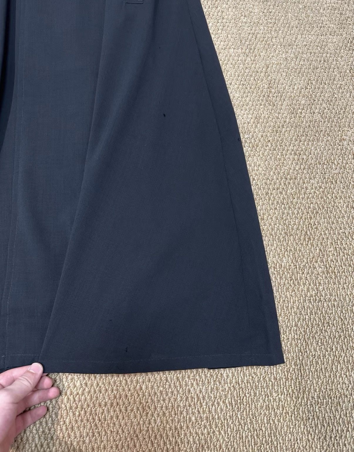Yohji Yamamoto Yohji Yamamoto Y's Navy Sleeveless Wool Cape Coat K23 Size US S / EU 44-46 / 1 - 3 Thumbnail