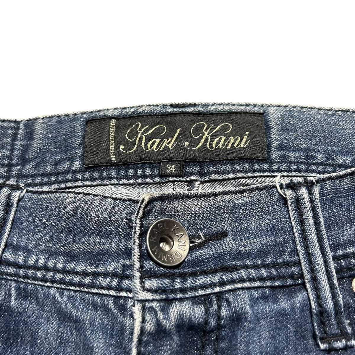 Karl Kani Vintage Karl Kani Denim Pants Size US 33 - 5 Thumbnail