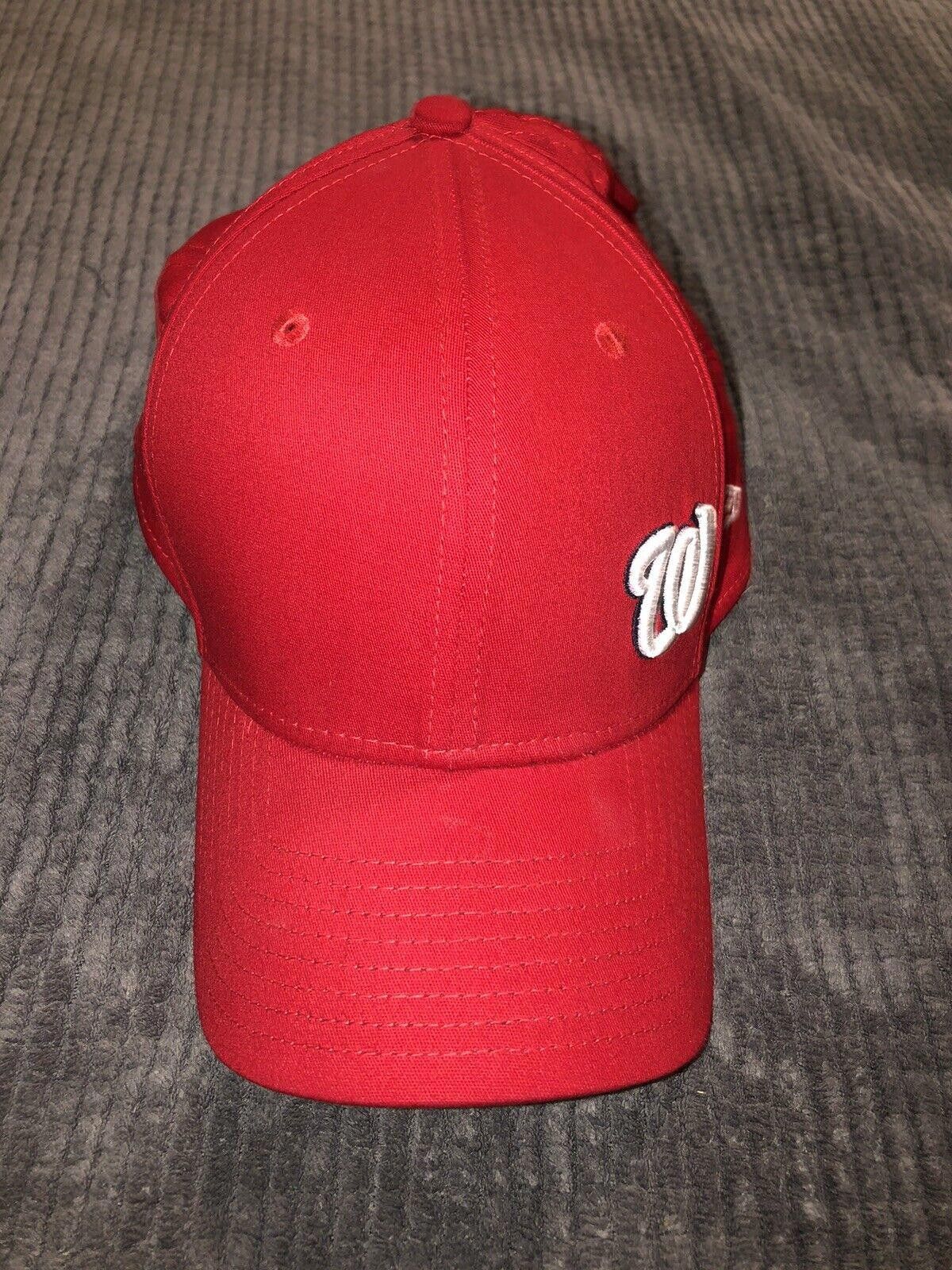 New Era Nationals New Era HC39Thirty Red Side Logo S/M Hat Size ONE SIZE - 1 Thumbnail
