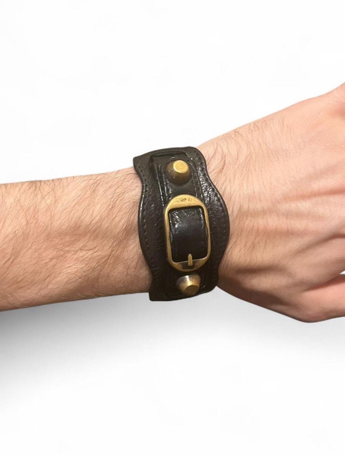 Balenciaga Balenciaga Le Cagole/City Gold/Brass Bracelet Size ONE SIZE - 4 Thumbnail