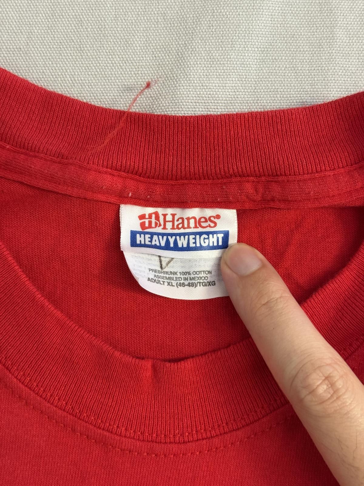 Hanes Vintage Detroit Red Wings T-shirt 2002 Stanley Cup Champs XL Size US XL / EU 56 / 4 - 2 Thumbnail