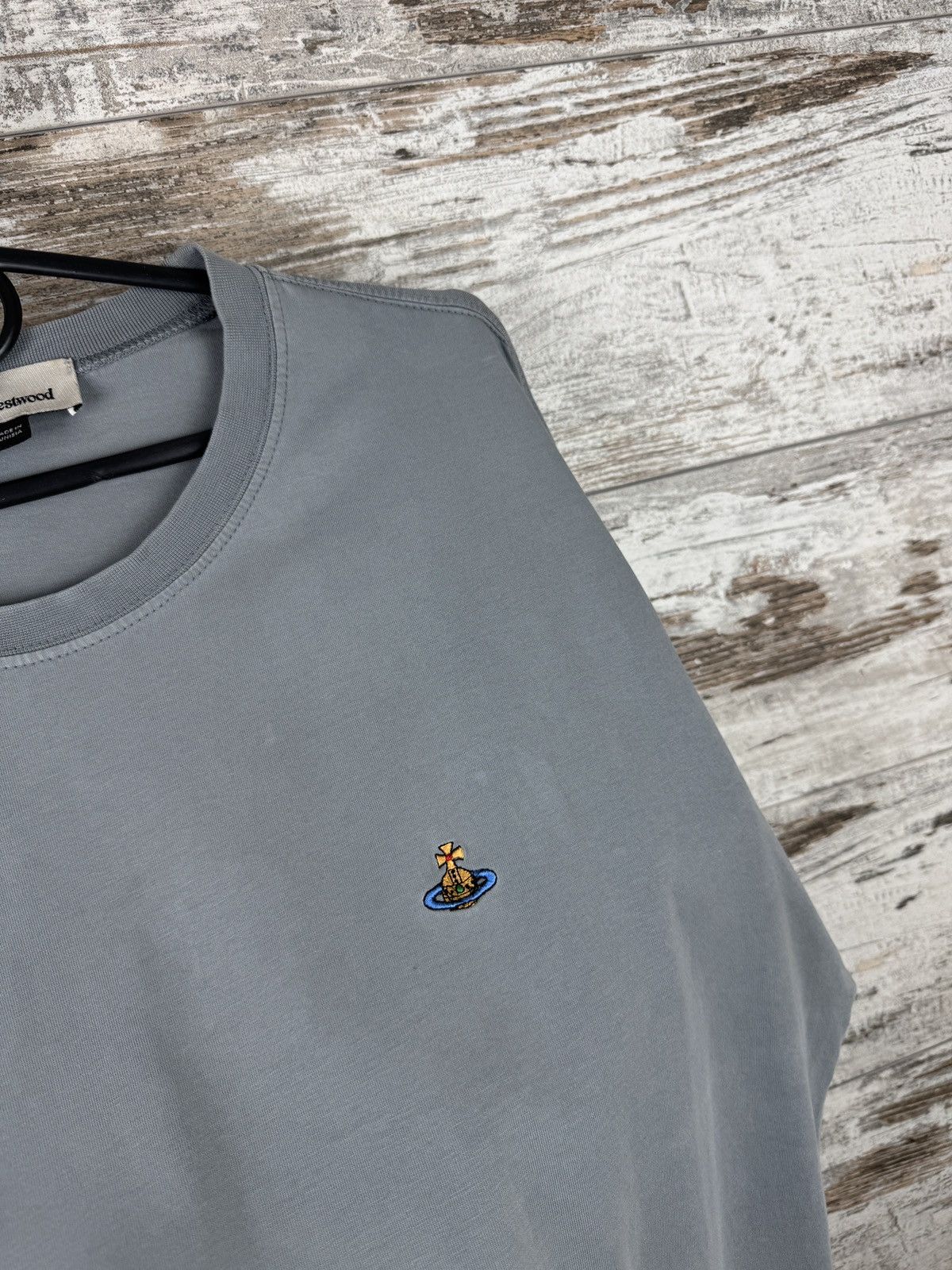 Vivienne Westwood Mens Vintage Vivienne Westwood classic T-shirt blue tee rare Size US XL / EU 56 / 4 - 7 Thumbnail