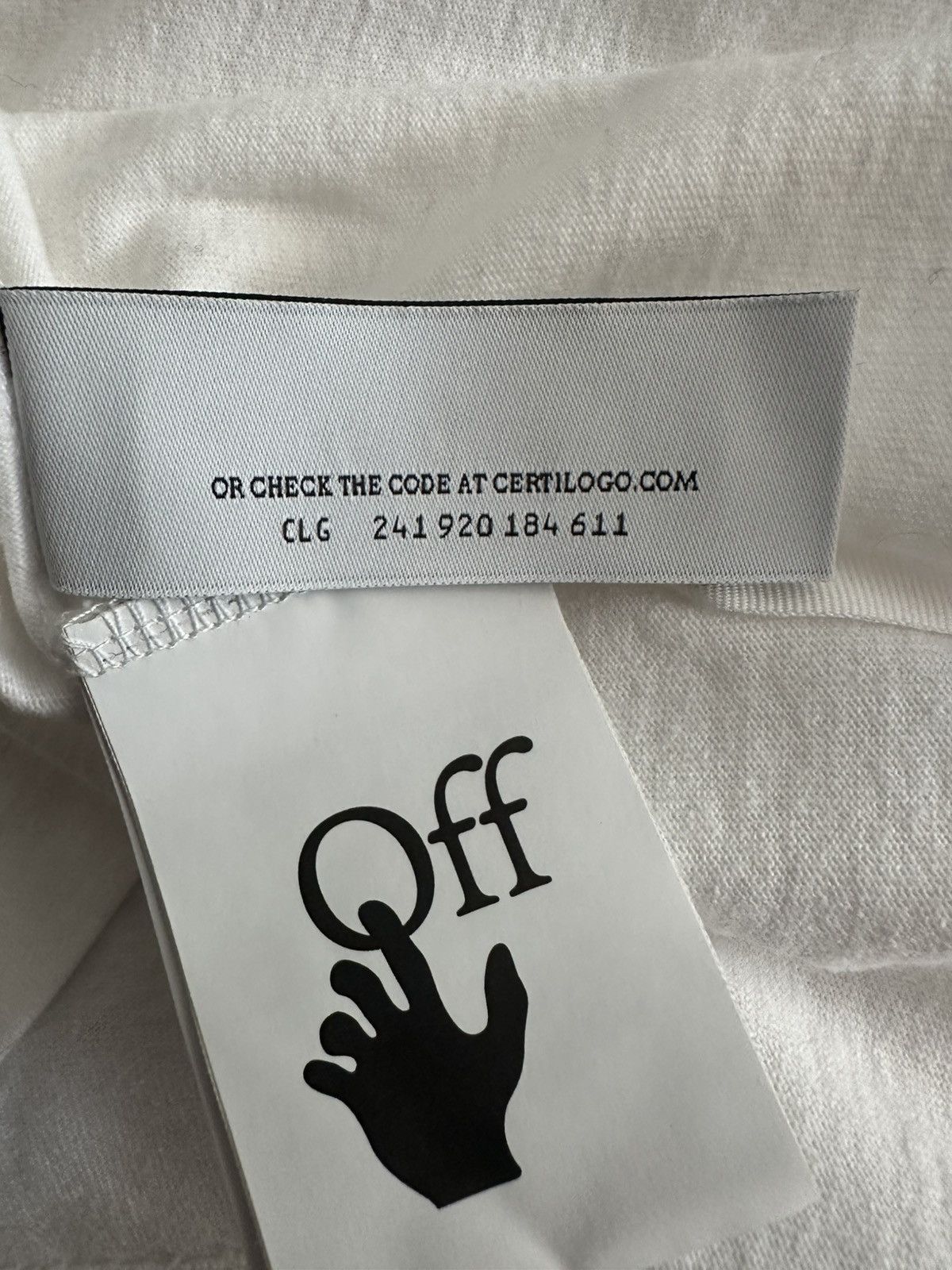 Off-White Off-White Caravaggio Arrow T-Shirt M Size US M / EU 48-50 / 2 - 5 Thumbnail