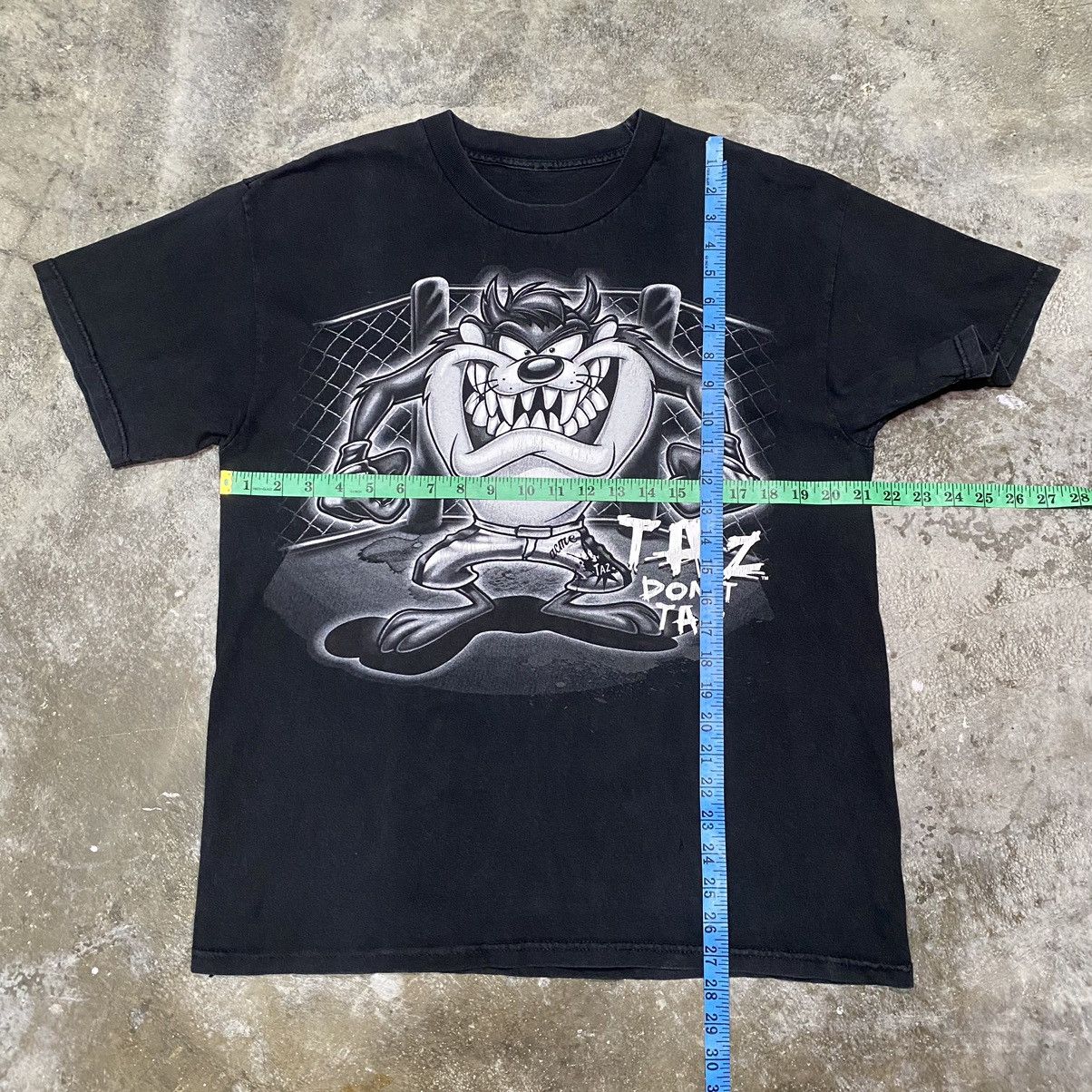 Cartoon Network × Vintage × Warner Bros Vintage 90’s Tazmania Movie Taz Don’t Tap T Shirt Acme Size US L / EU 52-54 / 3 - 7 Thumbnail