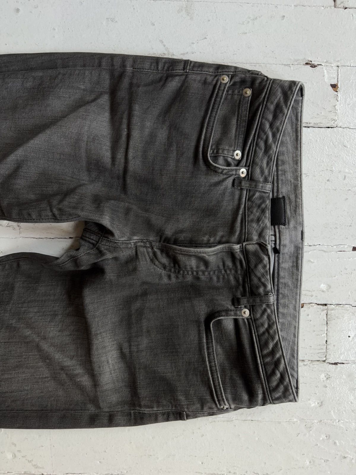 Dior Hedi Dior Homme Grey Jeans Size US 27 - 2 Thumbnail