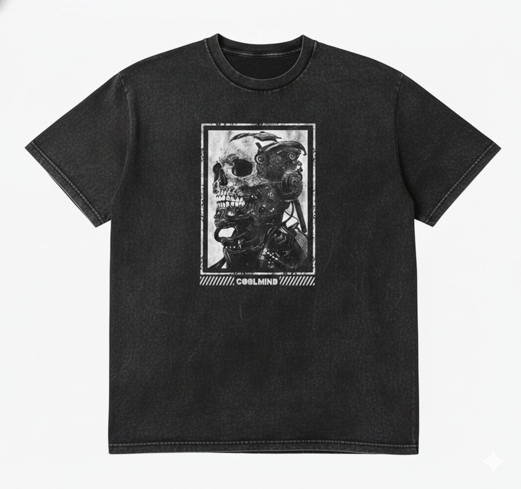 Japanese Brand Y2K Streetwear Retro Skeleton Hero Anime Washed T-Shirt Size US M / EU 48-50 / 2 - 1 Thumbnail