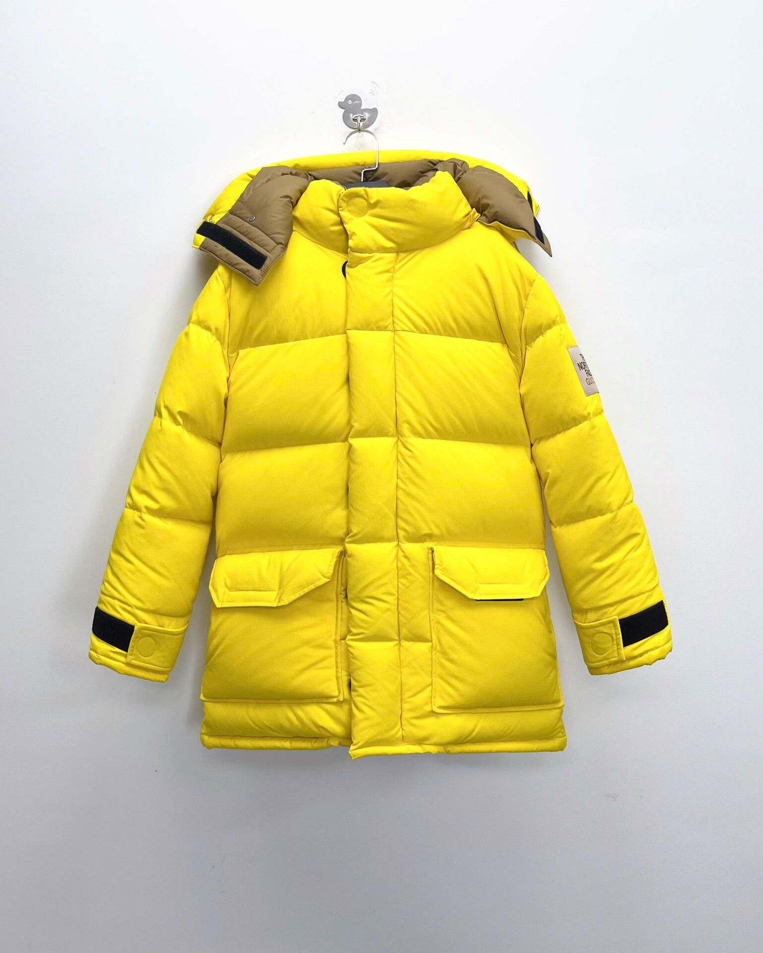 Gucci Gucci x TNF Yellow Puffer Jacket Size XS / US 0-2 / IT 36-38 - 1 Thumbnail