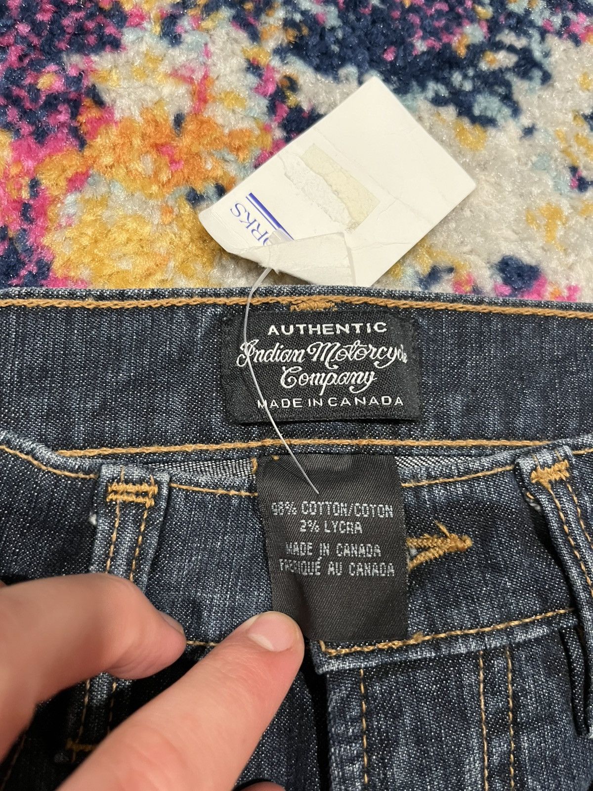 Vintage Vintage Indian Motorcycle Jeans S/28 Size US 28 / EU 44 - 5 Thumbnail