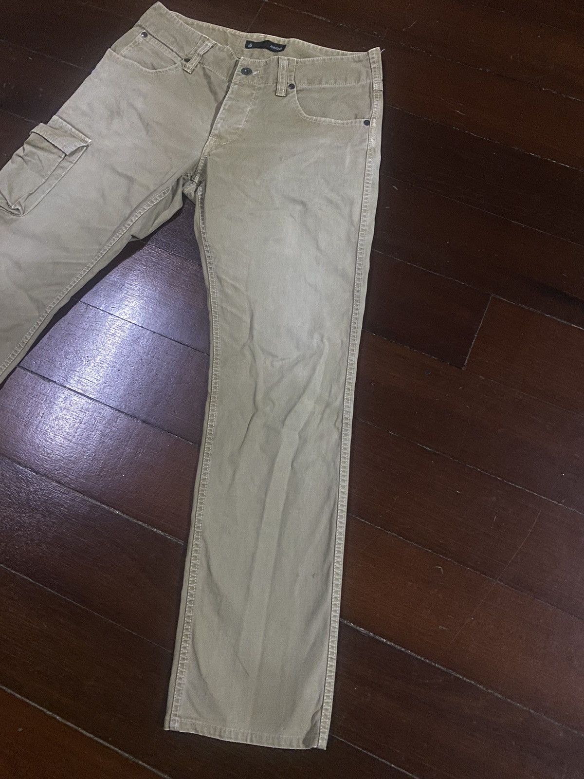 Blue Blue Japan Rare JOHNBULL cargo Denim Jeans faded Size US 31 - 4 Thumbnail