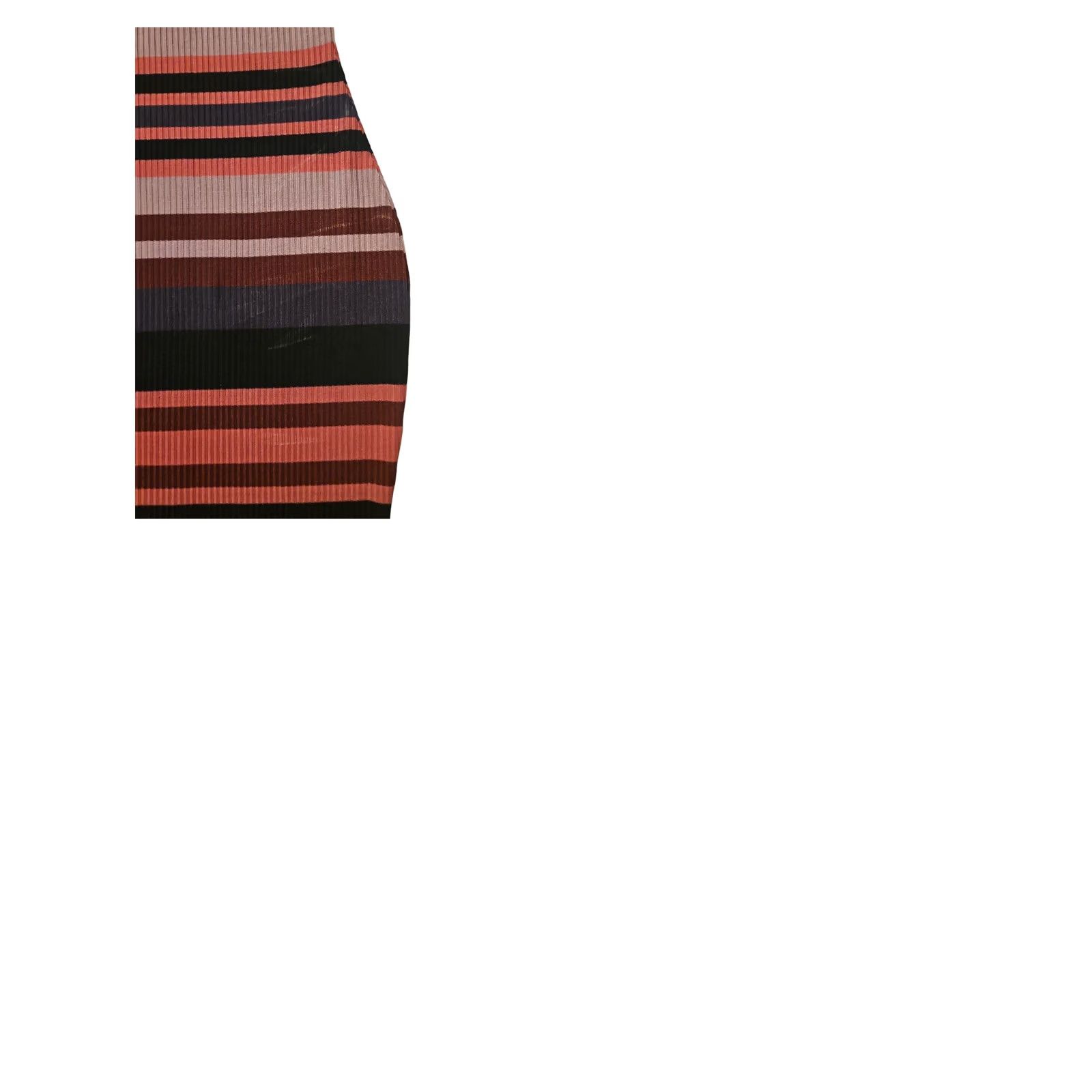 Vintage Lane Bryant Midi Dress NWT Women's 18/20 Striped Bodycon Stretch Scoop Neck Dress Size XXL / US 16-18 / IT 52-54 - 9 Thumbnail