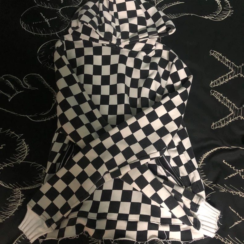 Amiri Checkerboard sweatshirt 2501-Nextarrow