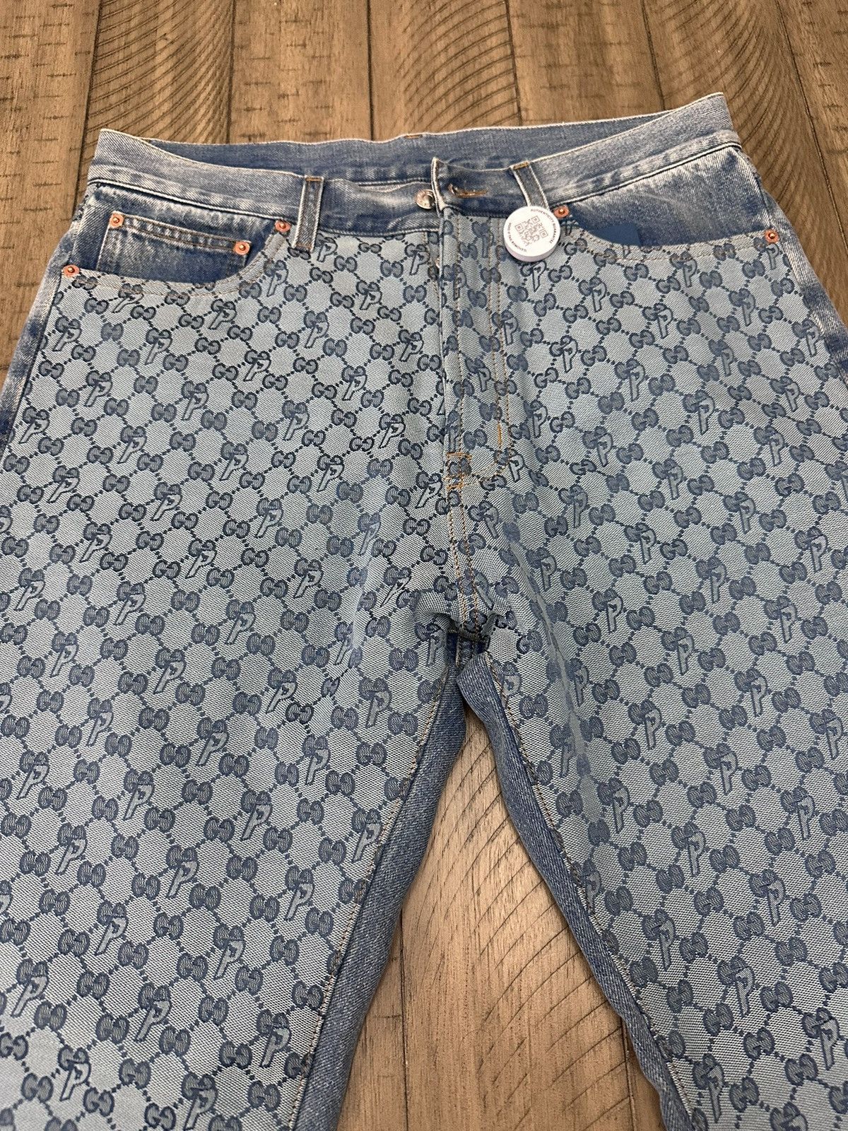 Gucci × Palace Gucci Palace jeans Size US 32 / EU 48 - 6 Thumbnail