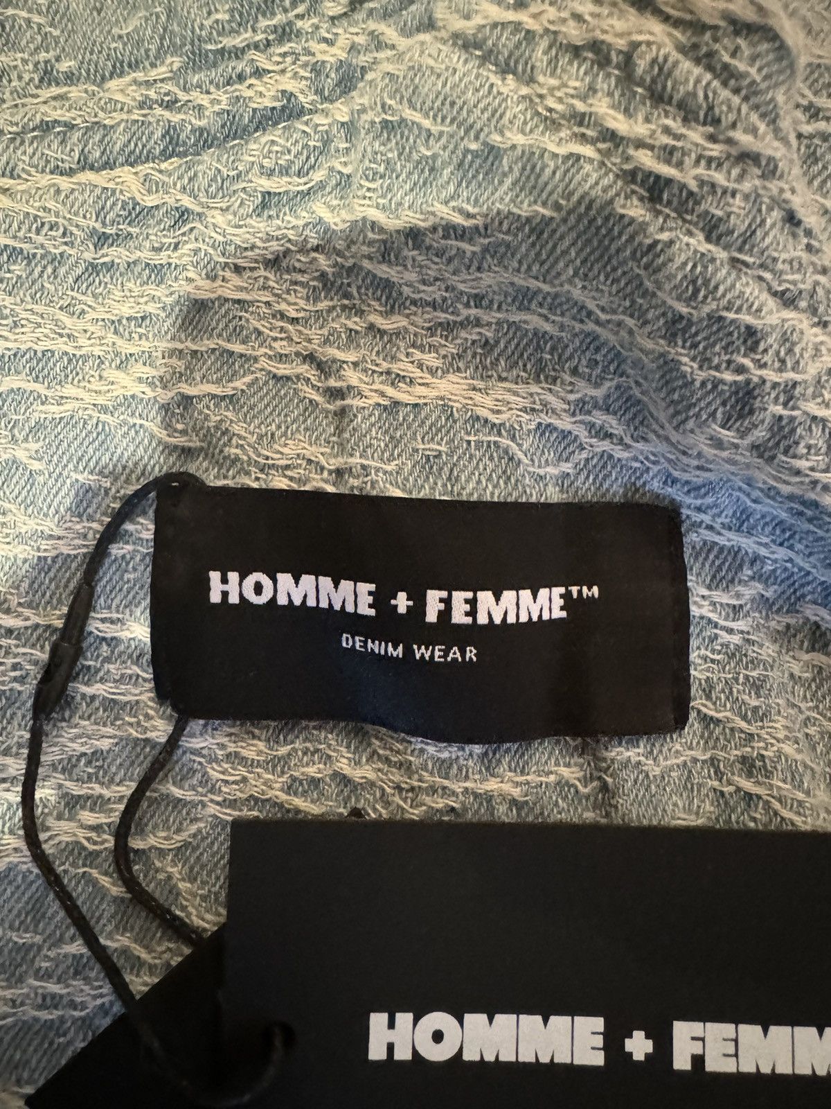 Homme + Femme La Homme + Femme Washed Denim Overalls Size US 32 / EU 48 - 7 Thumbnail