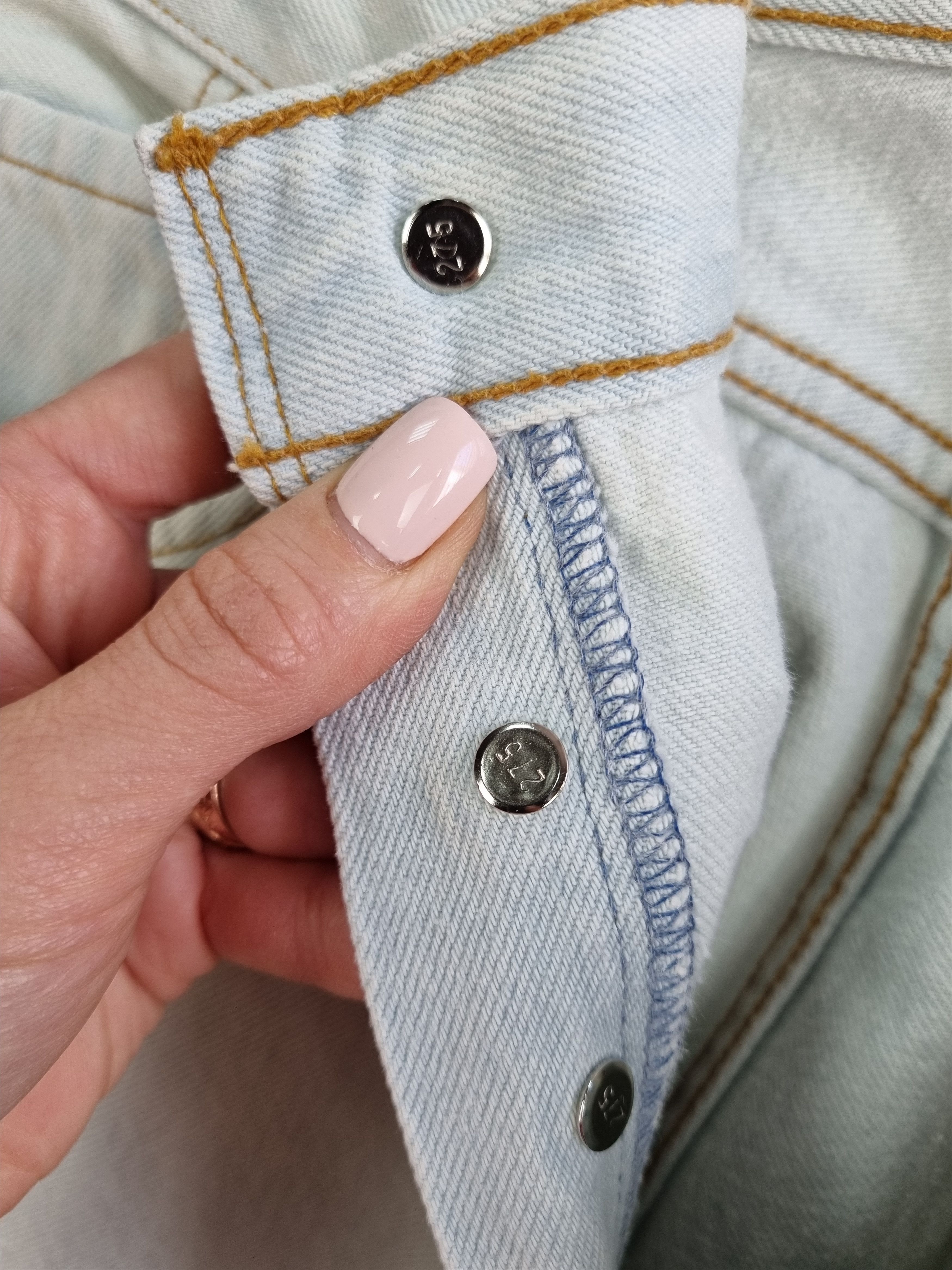 Levi's × Levi's Vintage Clothing 90s Levis France Made Cool Faded Unique Denim Jeans Size US 31 - 10 Thumbnail