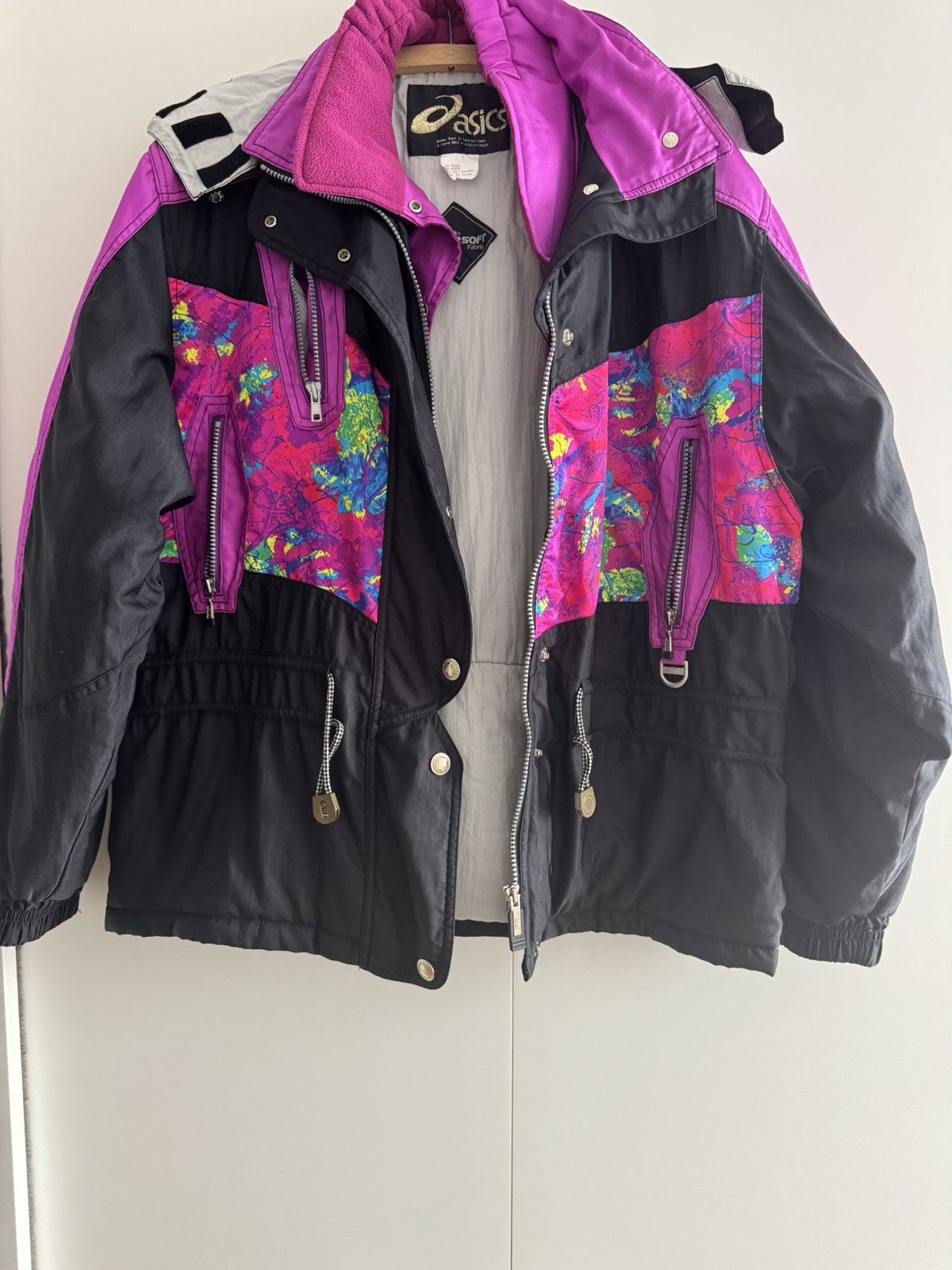 Asics vintage 80s asics jacket Size US L / EU 52-54 / 3 - 1 Thumbnail