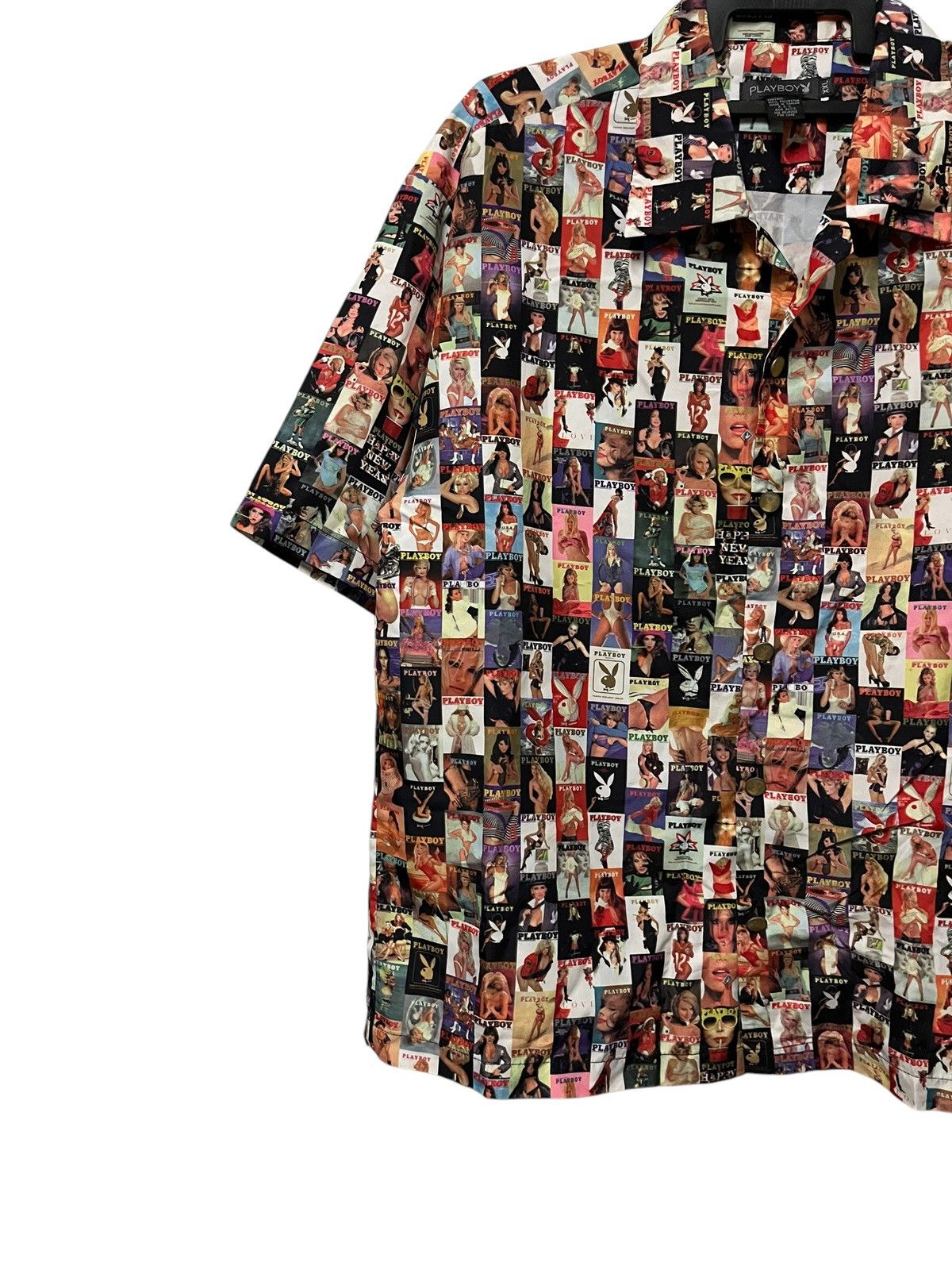 Playboy × Vintage 🔥Vtg Playboy Magazine Shirt All Over Print Size US XXL / EU 58 / 5 - 2 Thumbnail