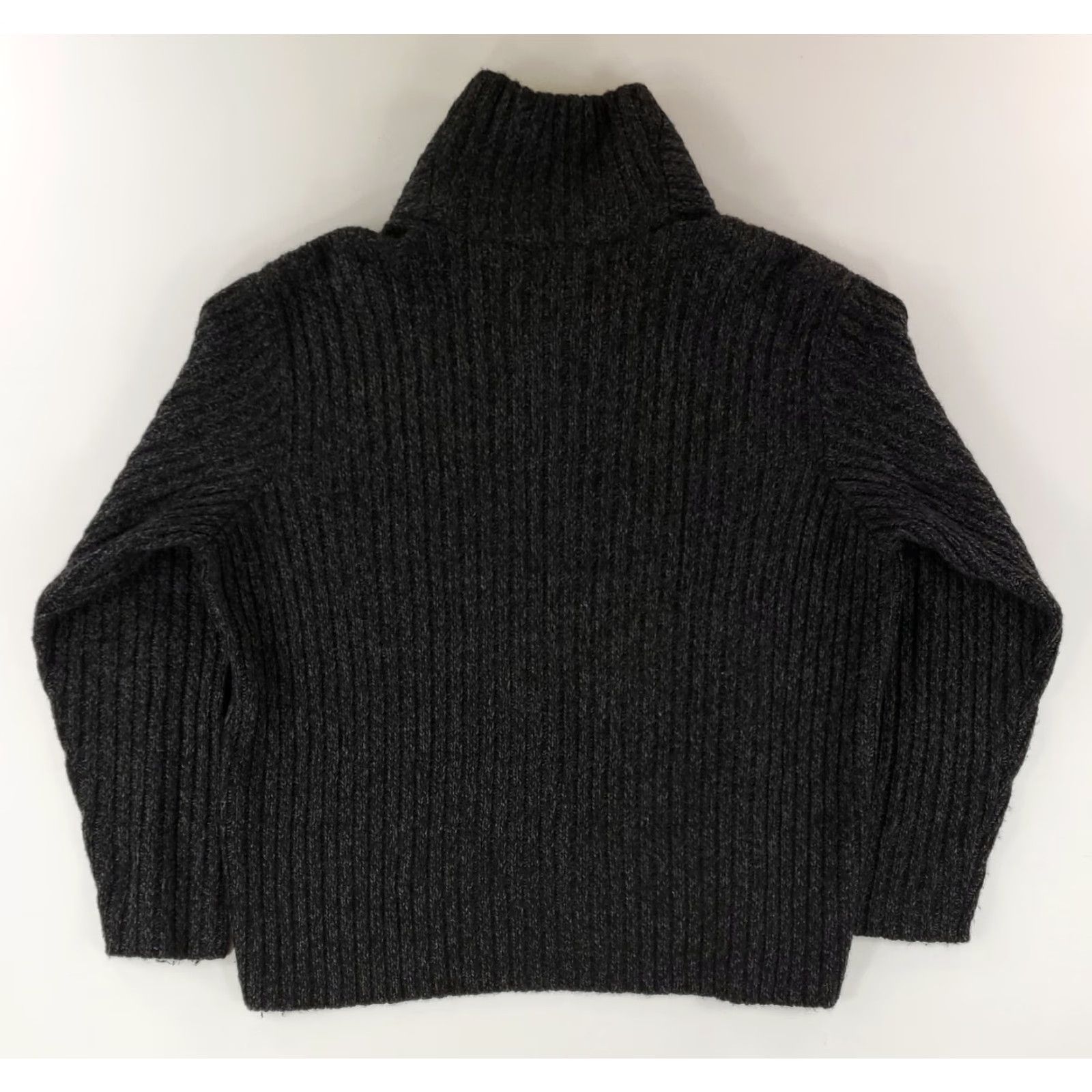 Polo Ralph Lauren Polo Ralph Lauren Sweater Ribbed Alpaca Wool Blend Shawl Collar Gray Mens XXL Pullover Wool Gray 2XL Mens Size US XXL / EU 58 / 5 - 3 Thumbnail