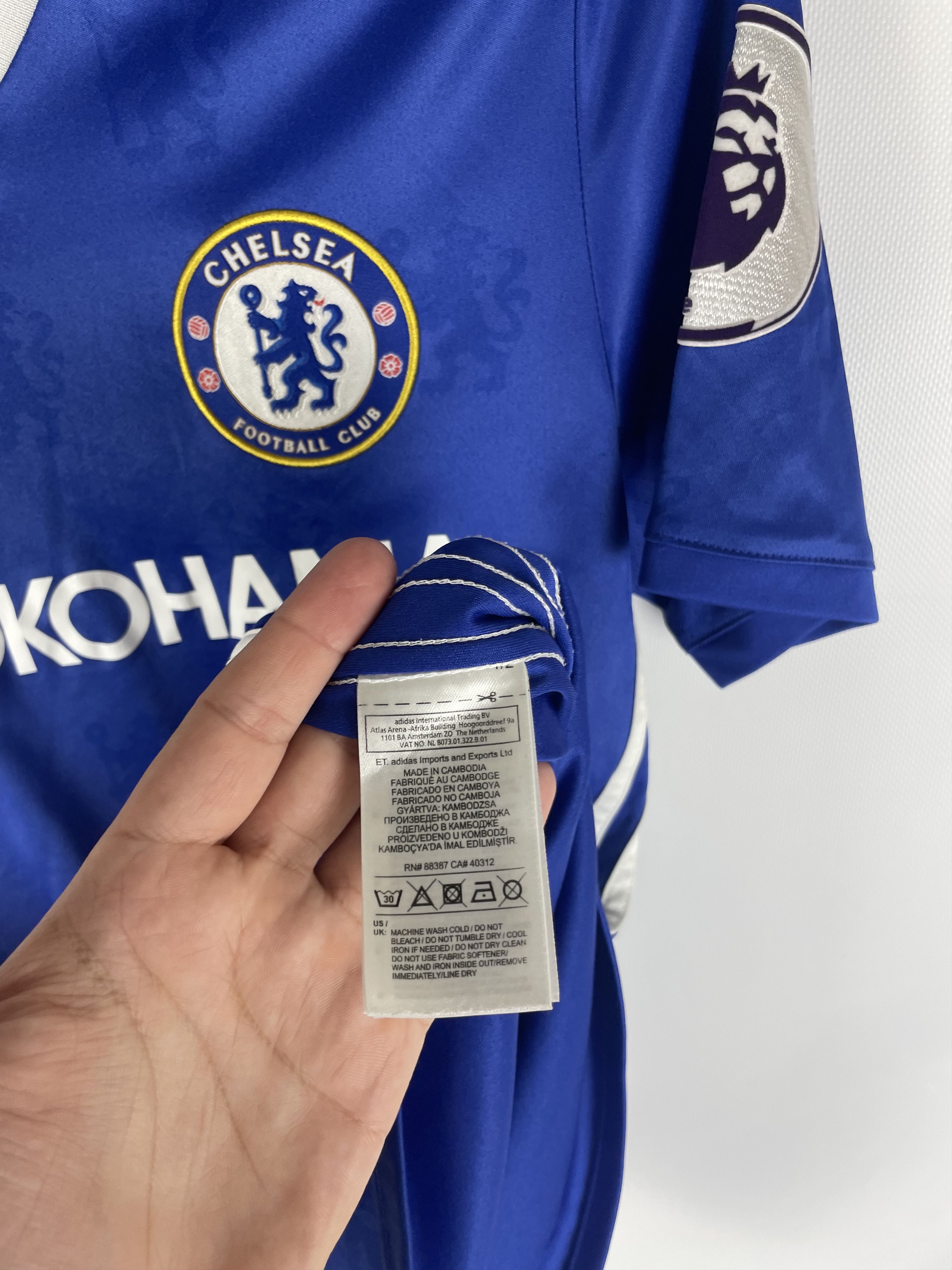 Adidas Chelsea Adidas soccer jersey Size US S / EU 44-46 / 1 - 8 Thumbnail