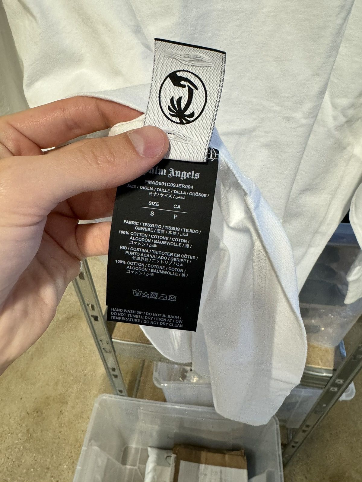 Palm Angels Palm Angels Logo T-Shirt NEW 450$ Size US S / EU 44-46 / 1 - 5 Thumbnail