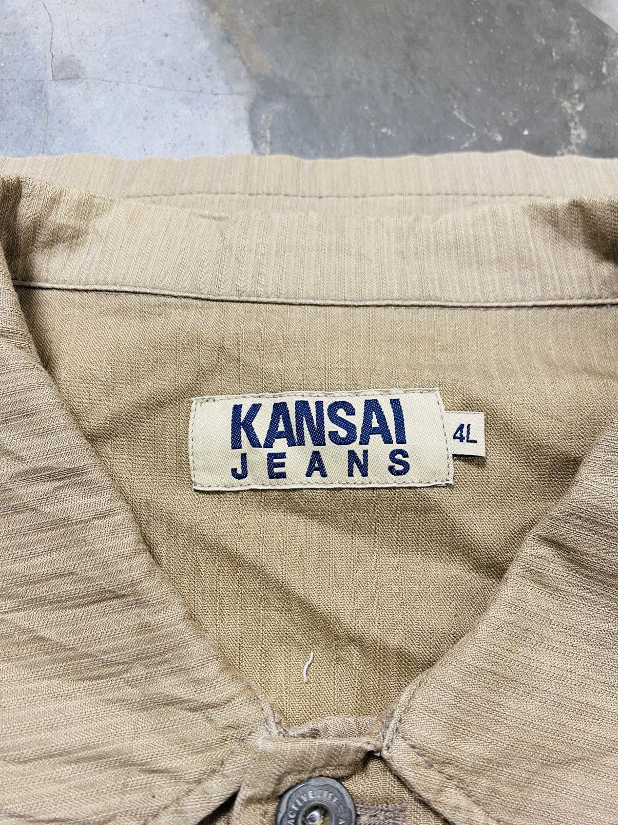 Kansai Yamamoto Rare Kansai Jeans by Kansai Yamamoto Japanese DesignerJacket Size US XL / EU 56 / 4 - 11 Thumbnail