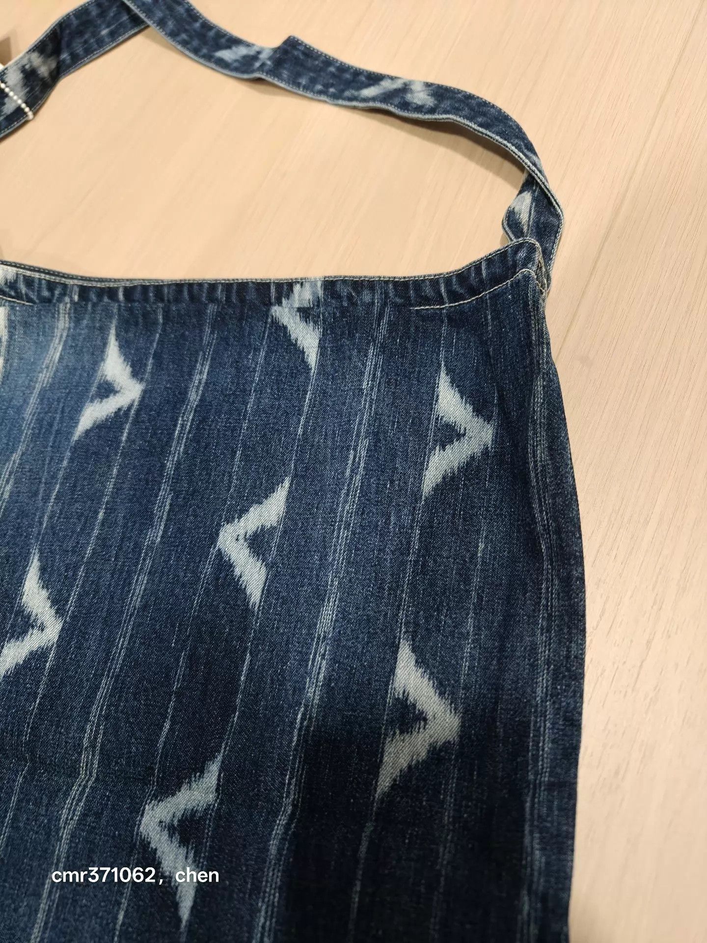 Visvim visvim 22ss Spot Record Bag Denim Indigo Wabash Kasuri Excl Size ONE SIZE - 6 Thumbnail