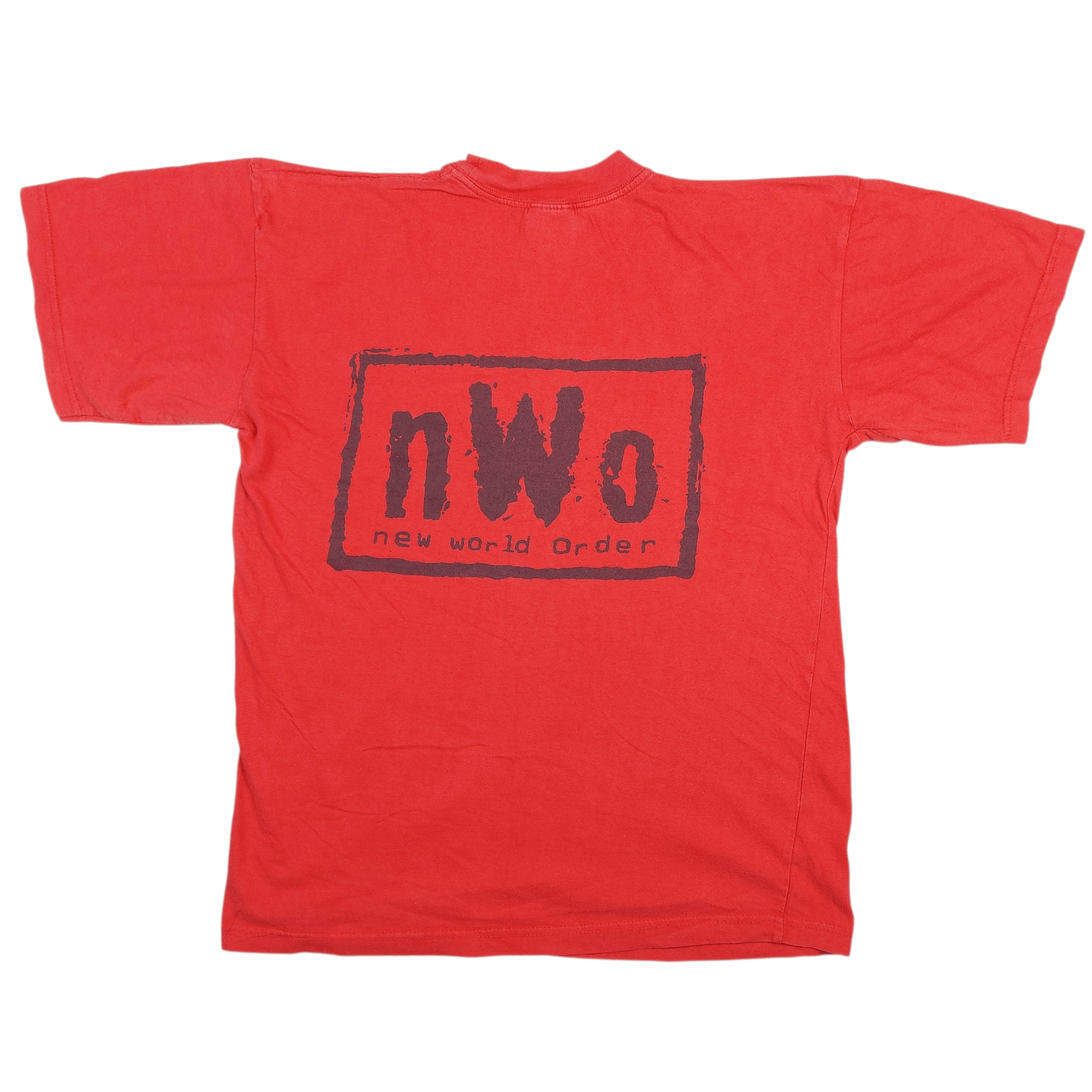WCW/nWo Vintage Y2K NWO New World Order Wolfpack WWE Wrestling TEE Size US L / EU 52-54 / 3 - 3 Thumbnail