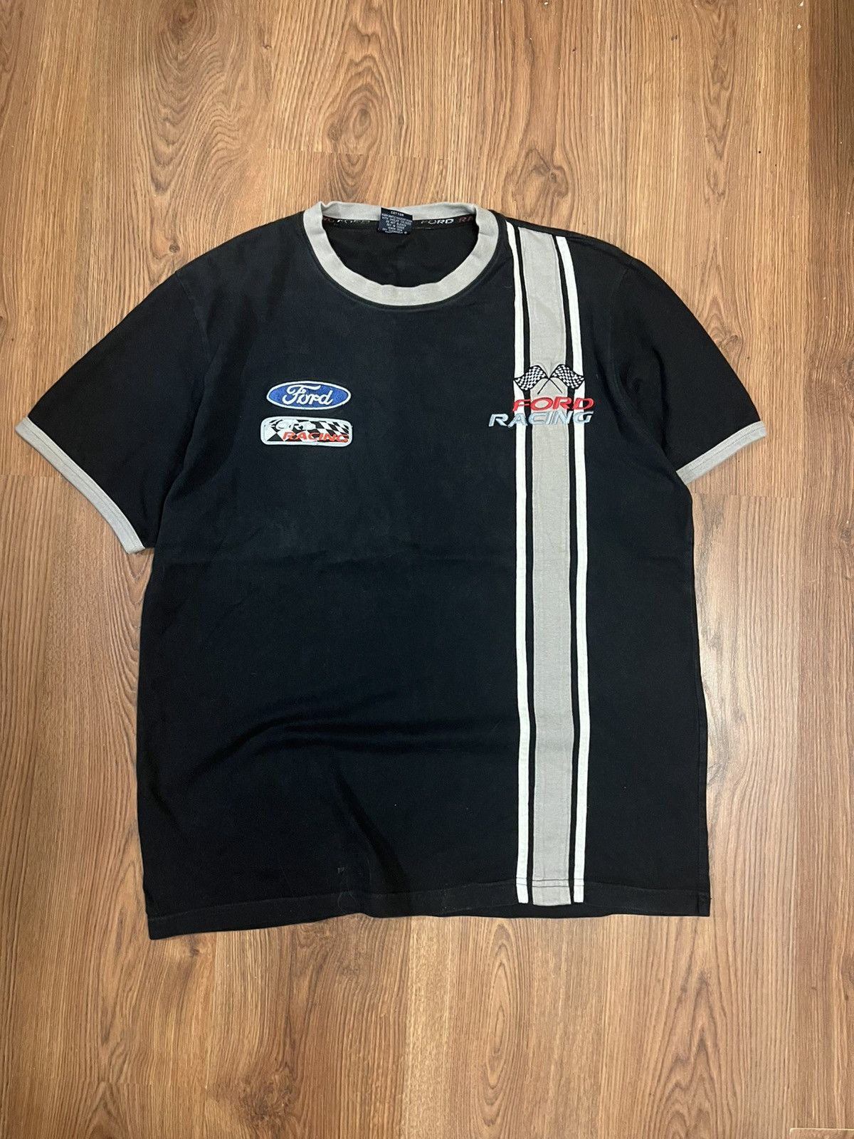 Ford Vintage faded ford racing logo graphic racer tee Size US L / EU 52-54 / 3 - 3 Thumbnail