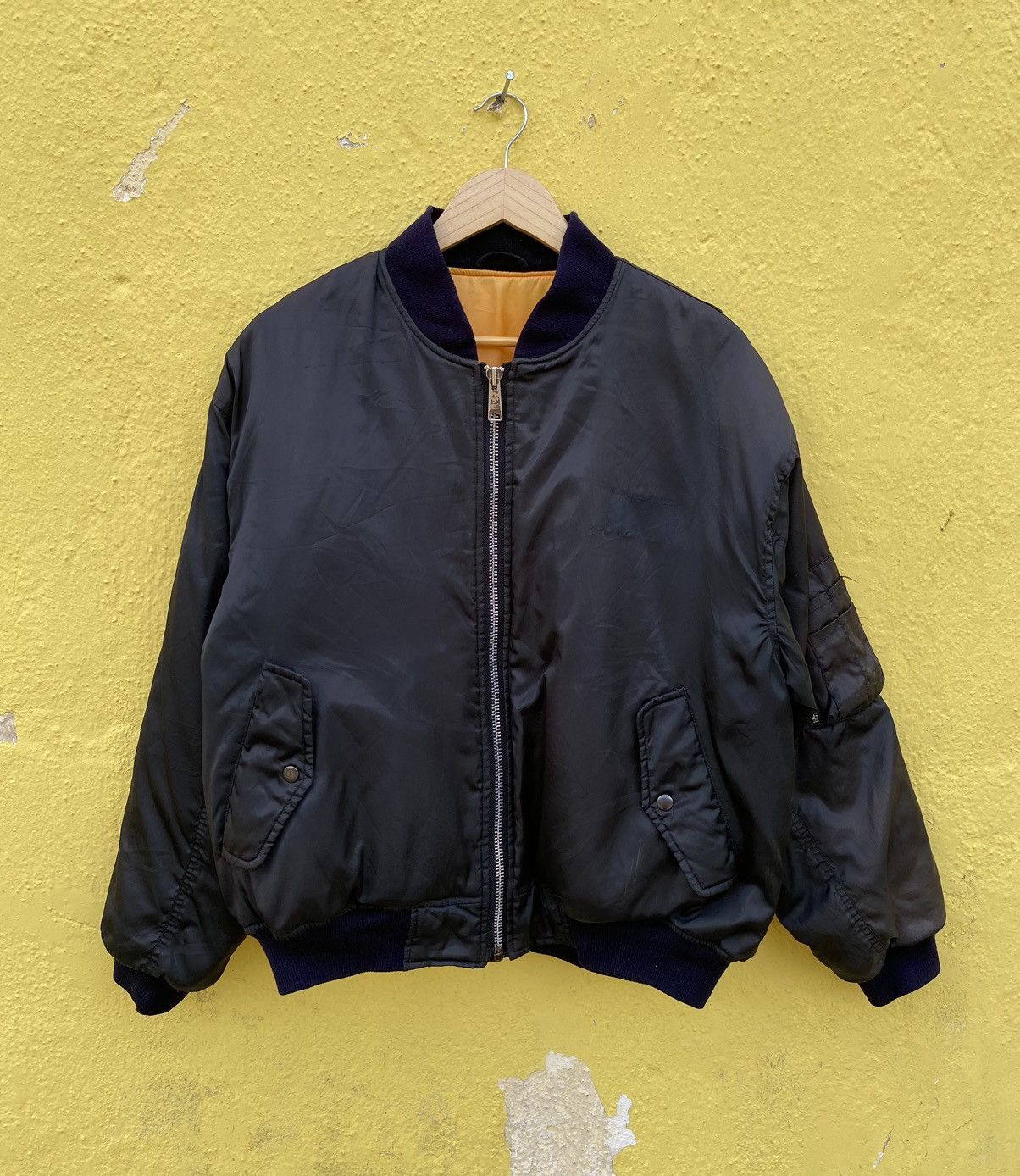 希少　MA-1 tall Vintage MA-1 Flying bomber jacket