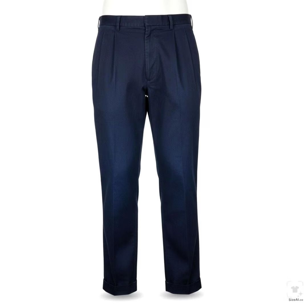 Polo Ralph Lauren Polo by Ralph Lauren Hammond Chino Pants Boys M 33x32 Blue Twill 100% Cotton Size US M / EU 48-50 / 2 - 2 Thumbnail