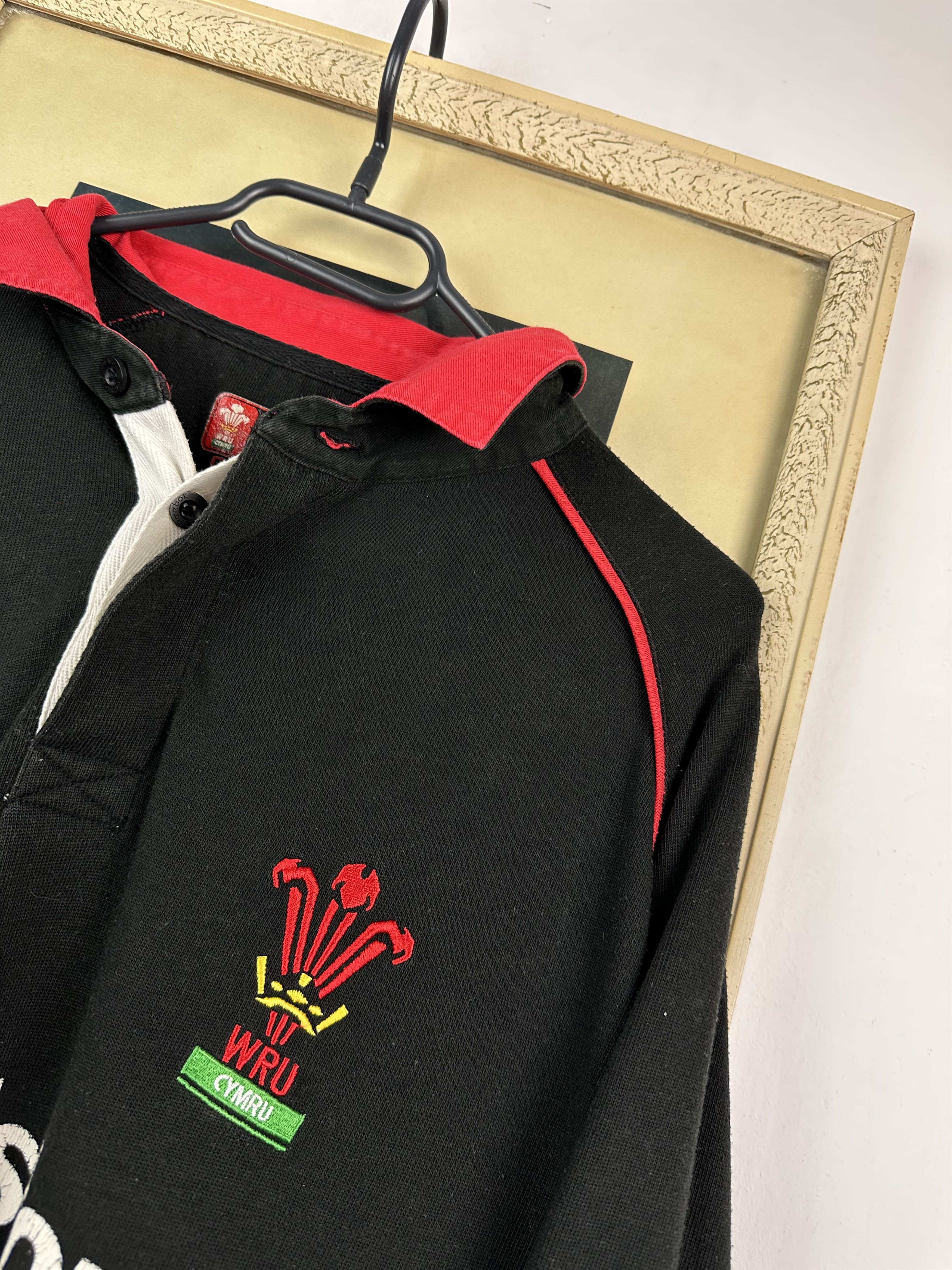 Vintage Vintage Wales Rugby Jersey Rare Reebok Hype Sport Size US L / EU 52-54 / 3 - 4 Thumbnail