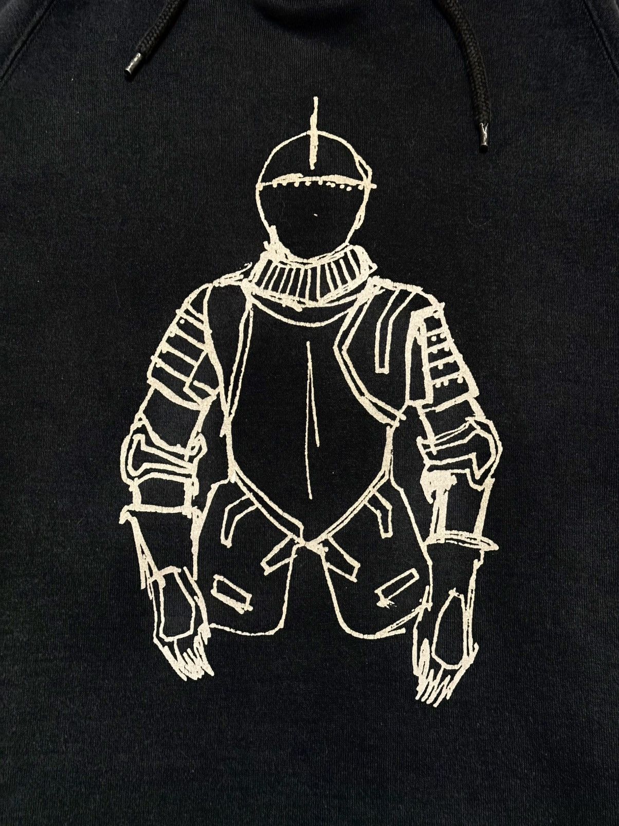 Number (N)ine AW00 “The Redisun” Knight Thermal Hoodie Size US XL / EU 56 / 4 - 2 Thumbnail