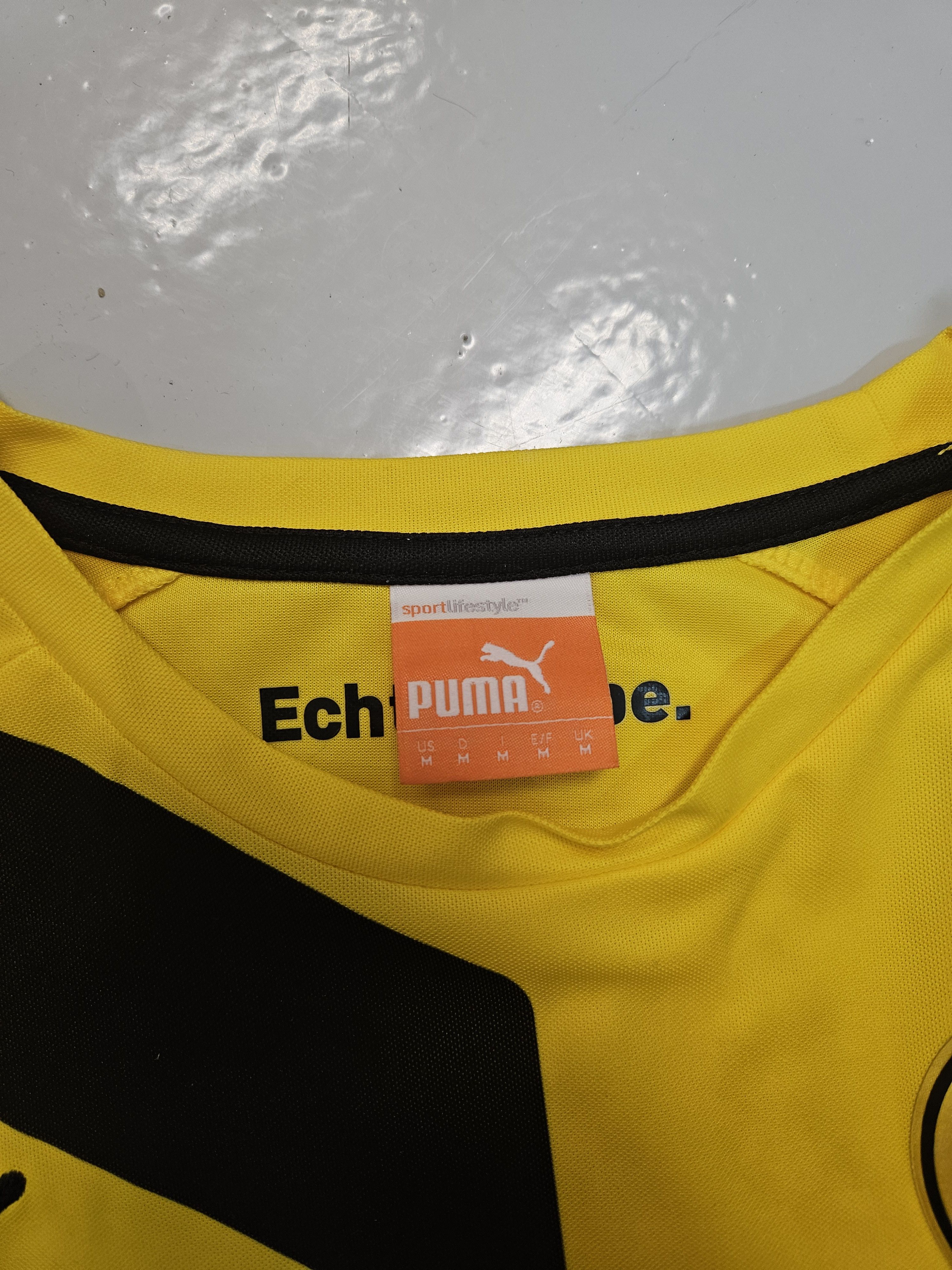 Puma Borussia Dortmund 2014 jersey longsleeve #7 Shinji Kagawa Size US M / EU 48-50 / 2 - 17 Thumbnail