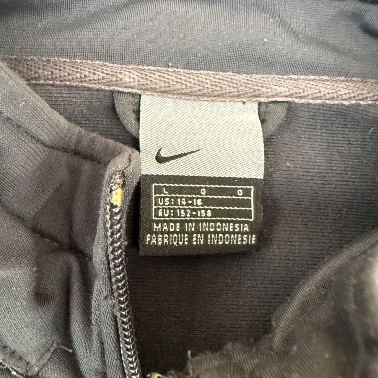 Nike Nike Vintage 90s Track Jacket Black Retro Size US S / EU 44-46 / 1 - 5 Thumbnail