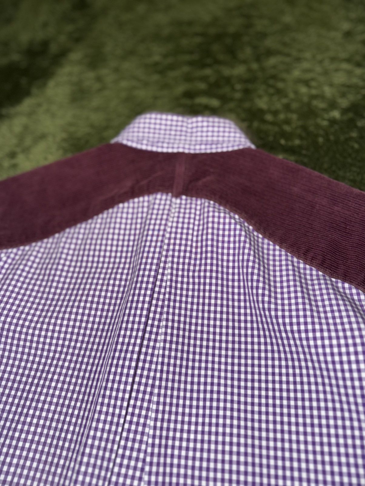 Junya Watanabe [S] Junya Watanabe 11AW Gingham Check Corduroy Patch Shirt Size US S / EU 44-46 / 1 - 10 Thumbnail