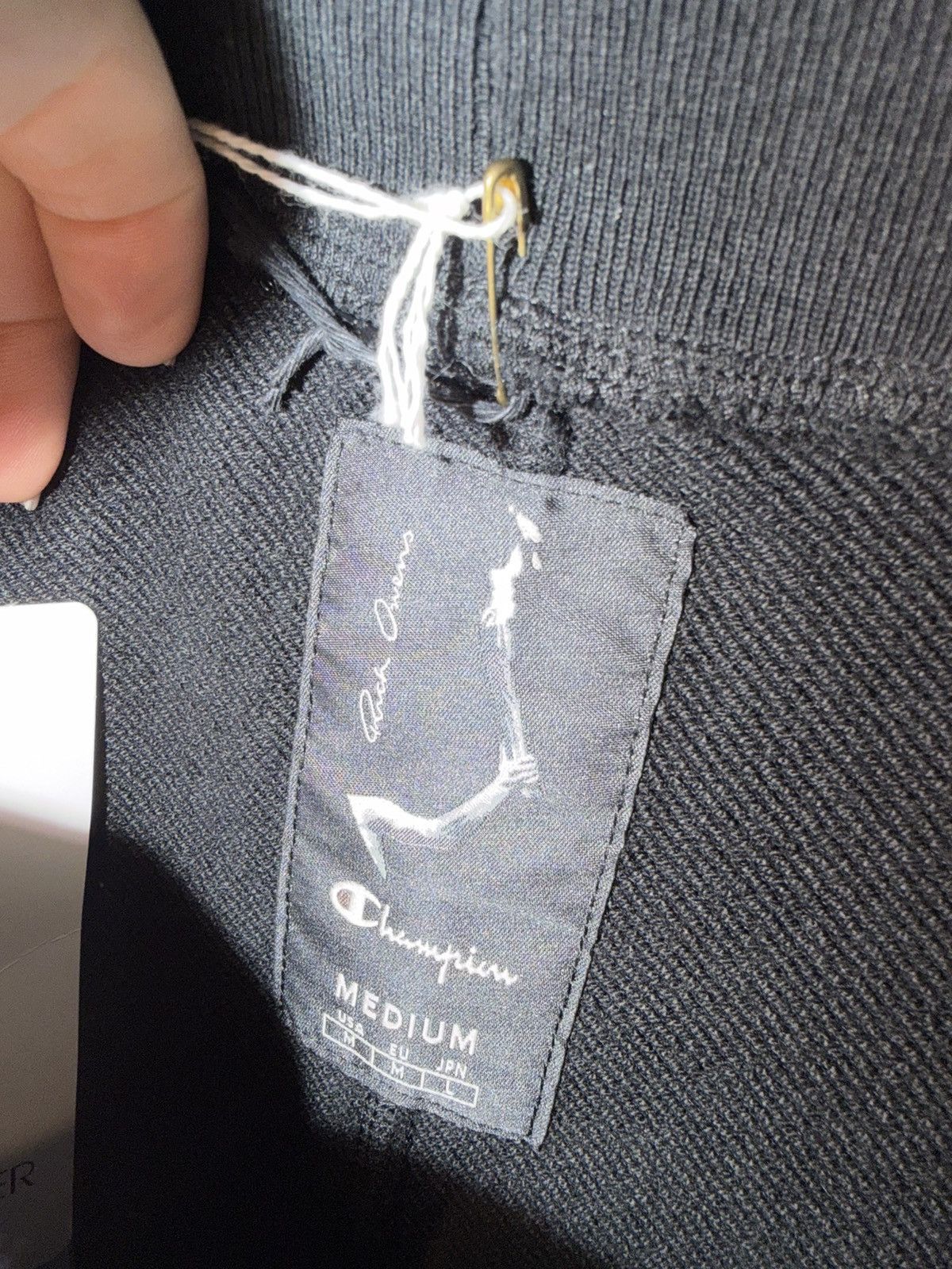 Champion × Rick Owens Rick Owens x Champion Jumbo Sweat Black Size US M / EU 48-50 / 2 - 4 Thumbnail
