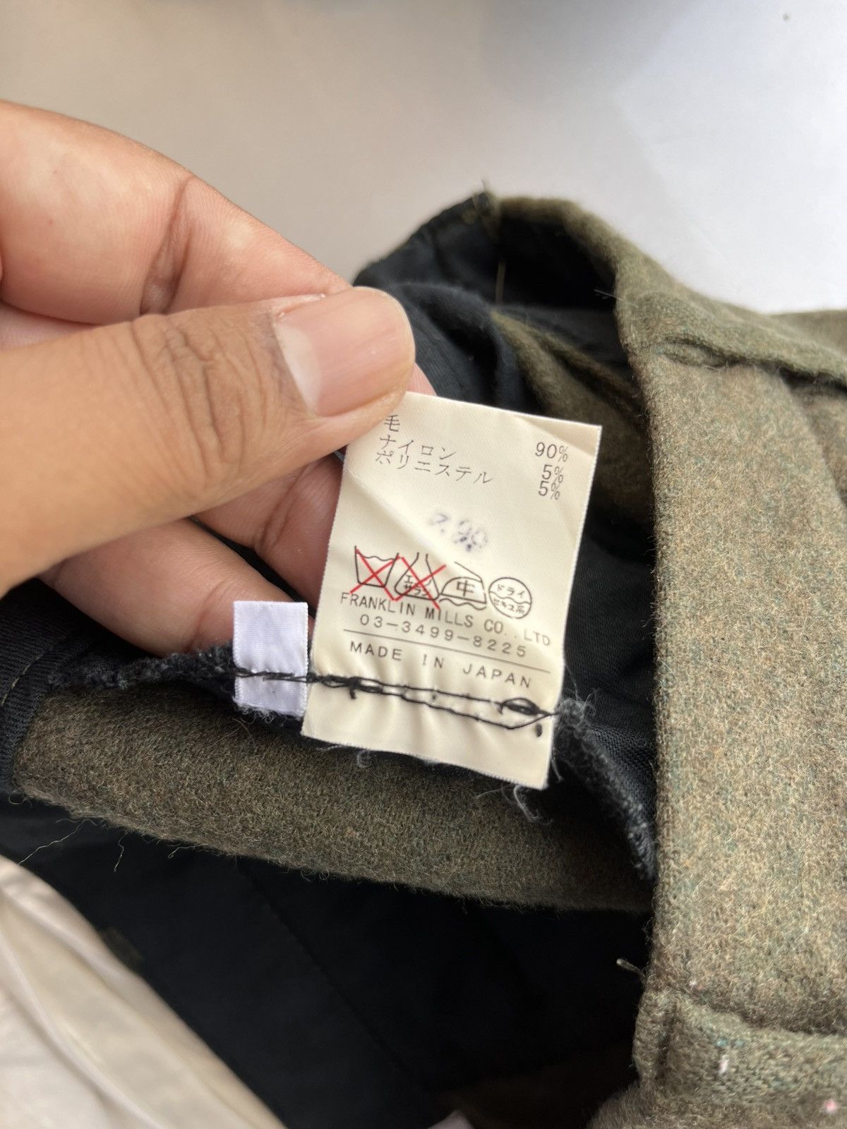 Japanese Brand ThaW military wool pants Size US 31 - 9 Thumbnail